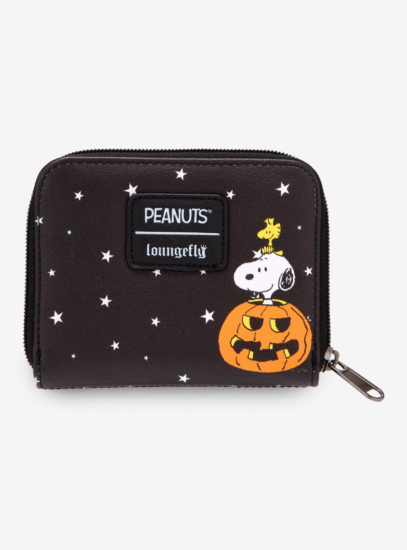 Loungefly Peanuts Halloween Trick-Or-Treat Mini Zipper Wallet, , alternate