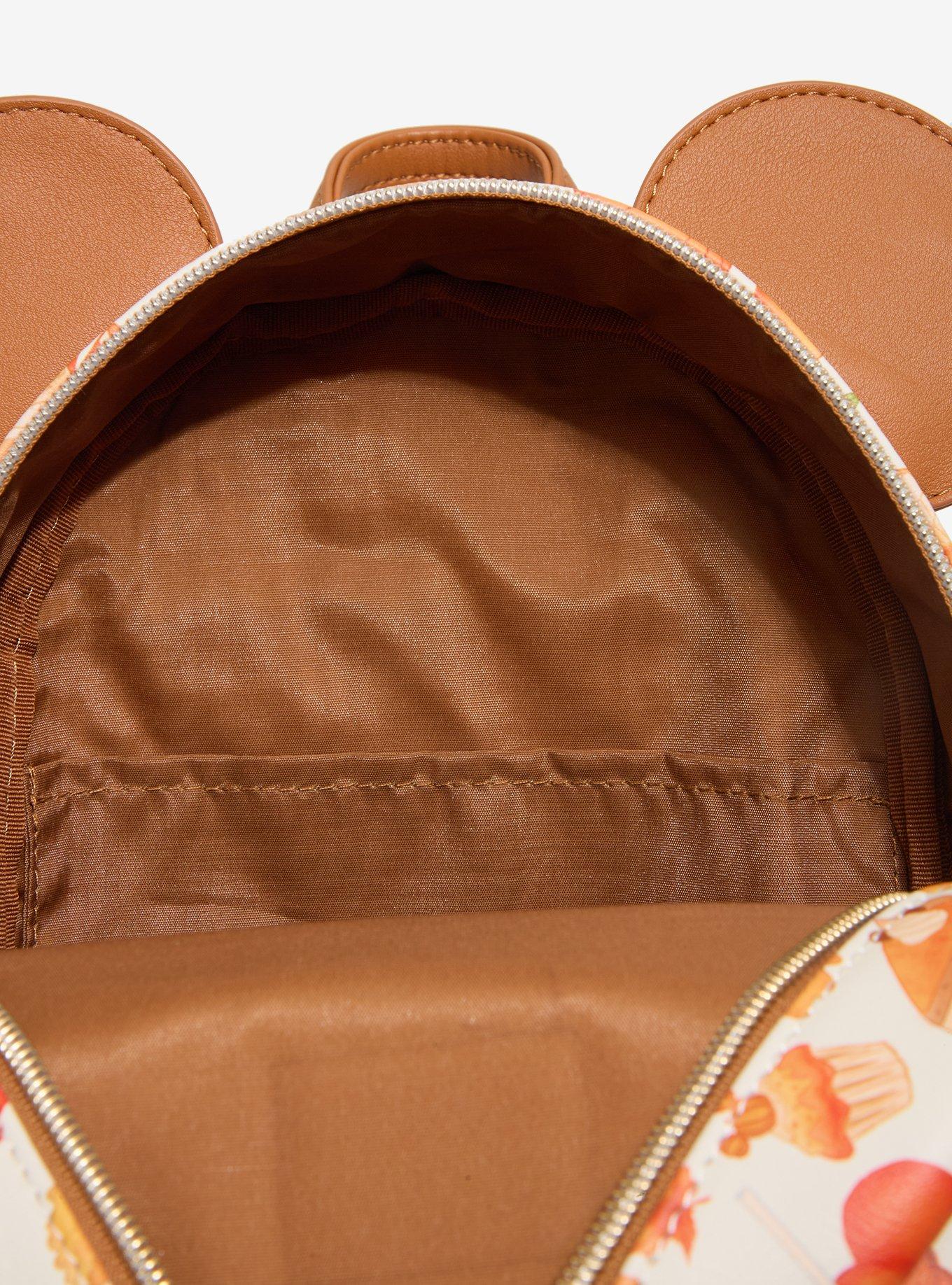 Loungefly Disney Mickey Mouse Pumpkin Fall Treats Scented Mini Backpack, , alternate