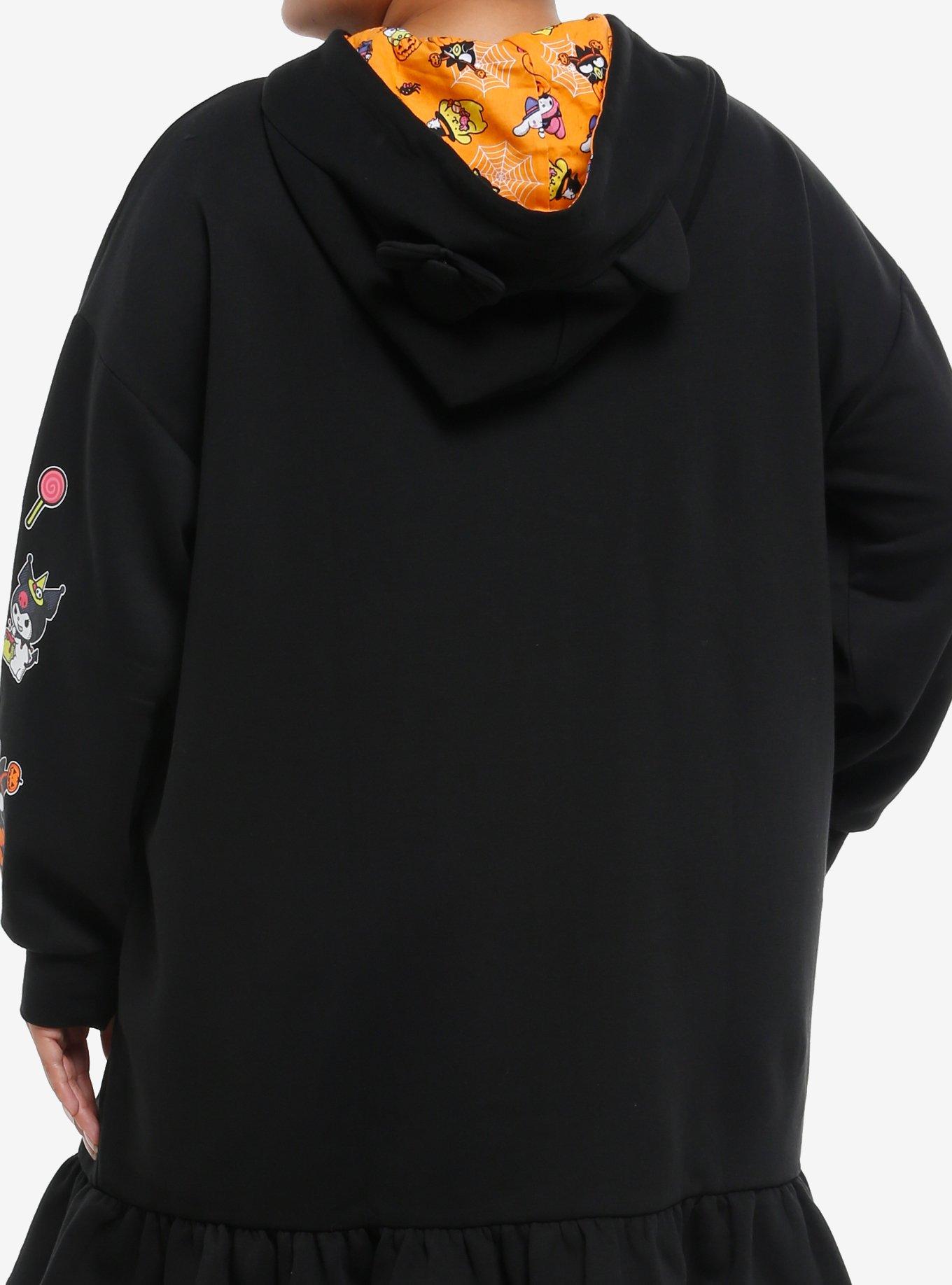 Hello Kitty And Friends Halloween Hoodie Dress Plus Size, MULTI, alternate