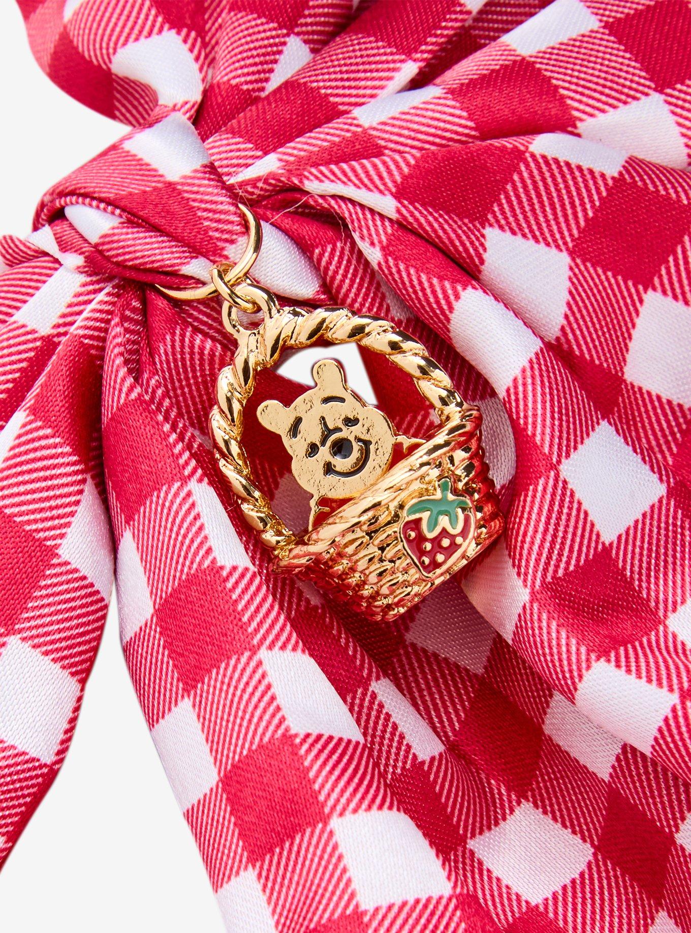 Disney Winnie the Pooh Gingham Hair Bow — BoxLunch Exclusive, , alternate