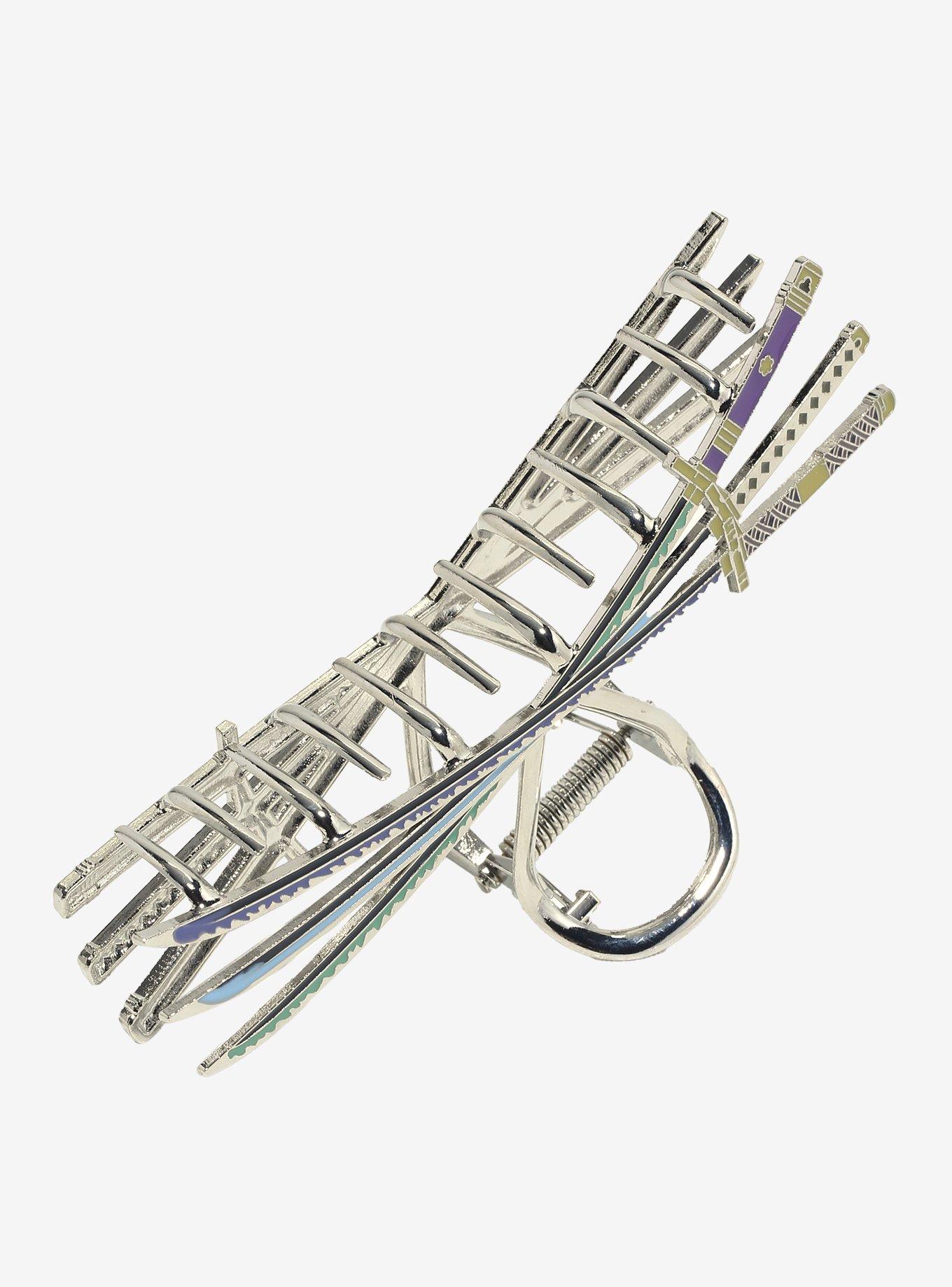 One Piece Zoro's Swords Figural Claw Clip, , hi-res