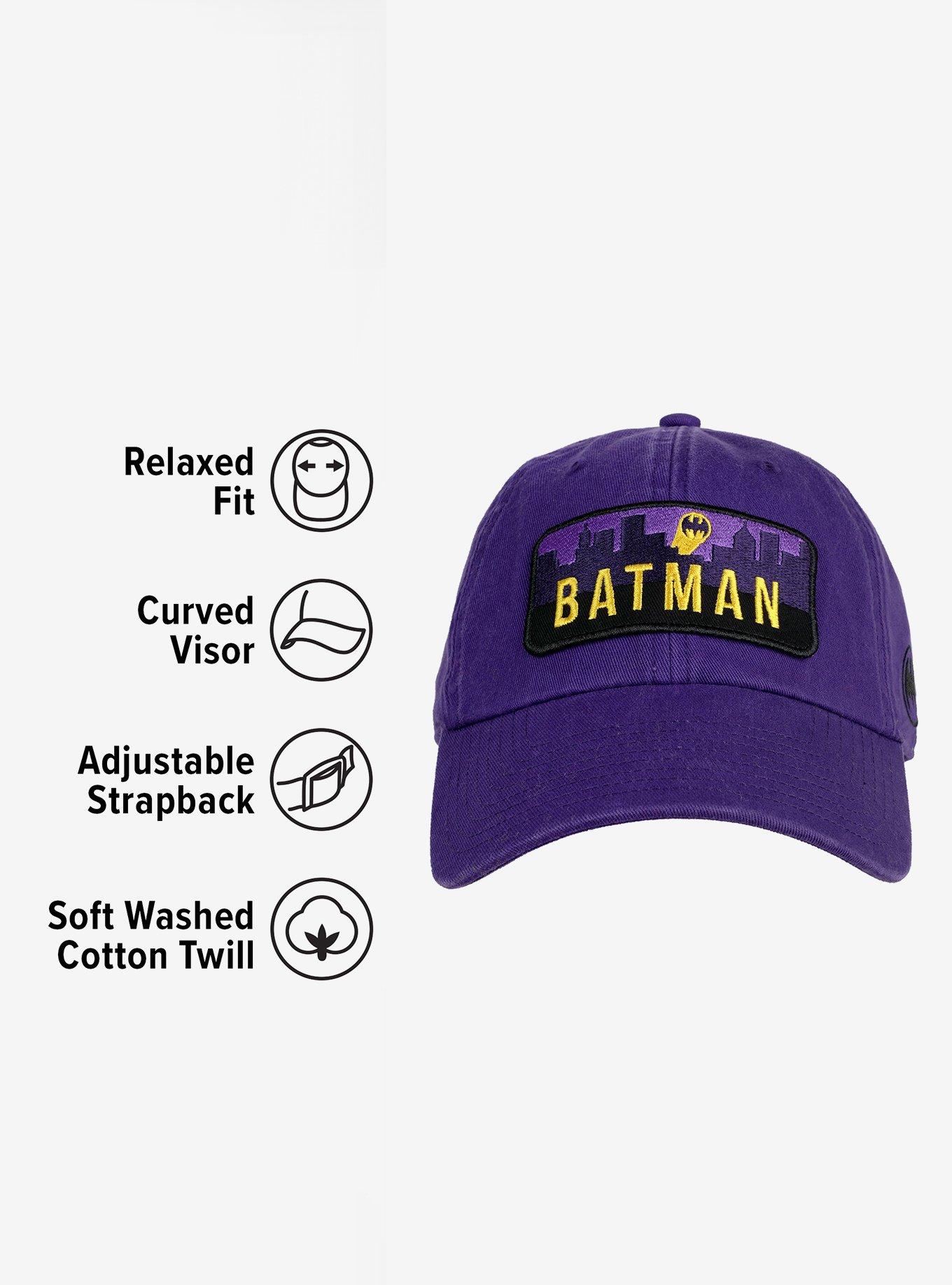 DC Comics Batman Scenic Patch Vintage Cotton Dad Cap, , hi-res