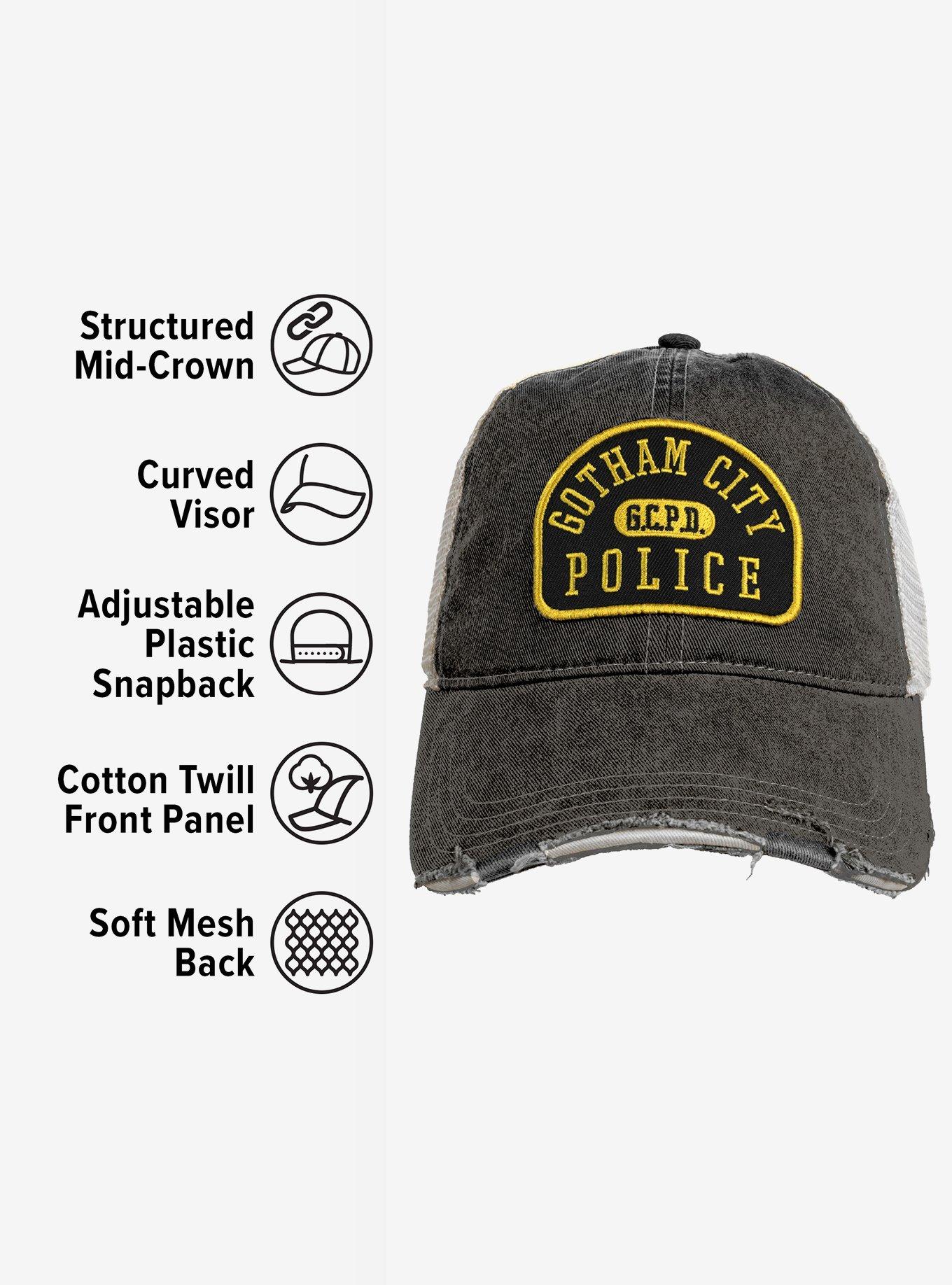 DC Comics Batman Pill Arc Vintage Cotton Twill Trucker Cap, , alternate