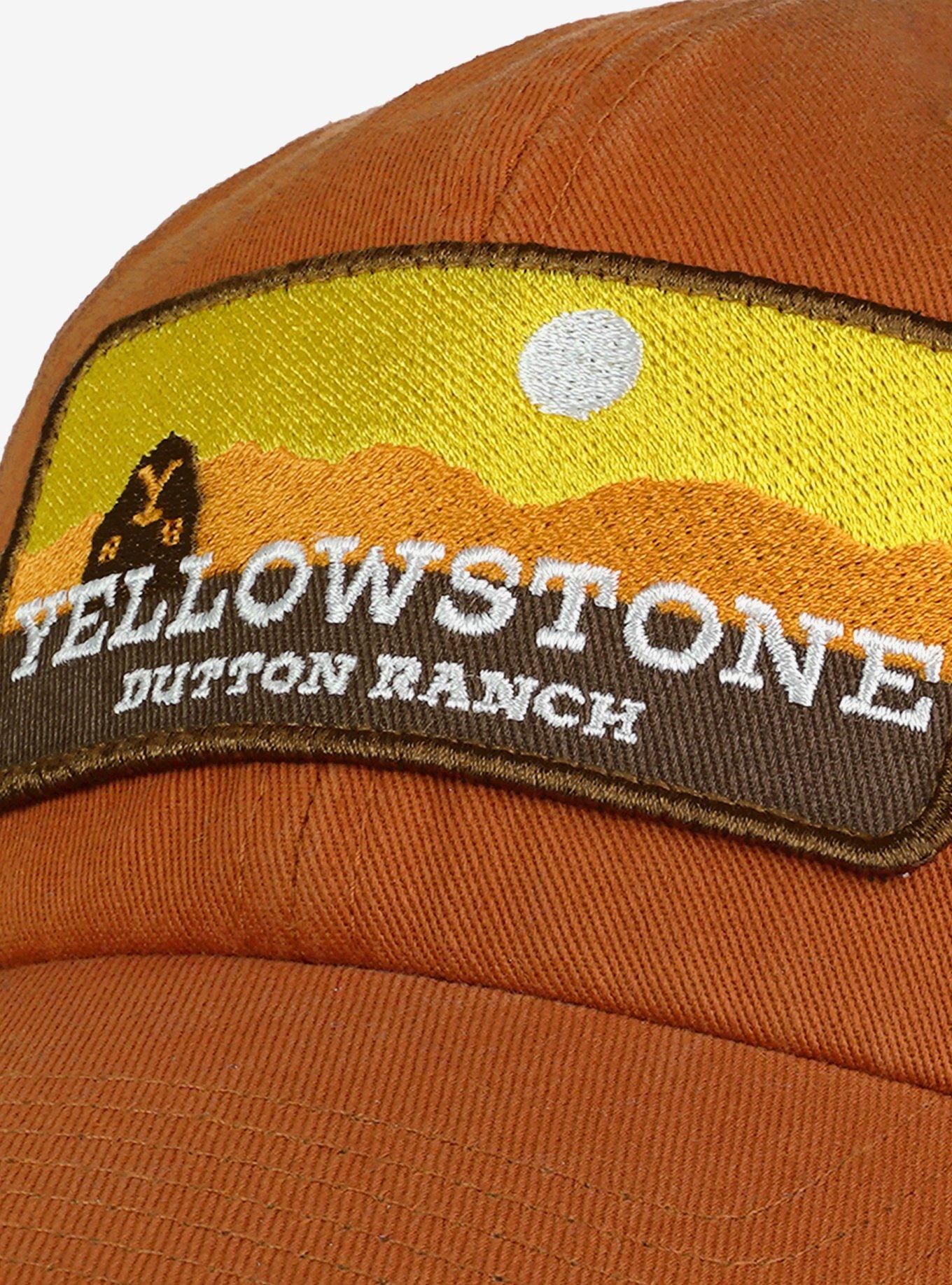 Yellowstone Scenic Patch Vintage Cotton Dad Cap, , alternate
