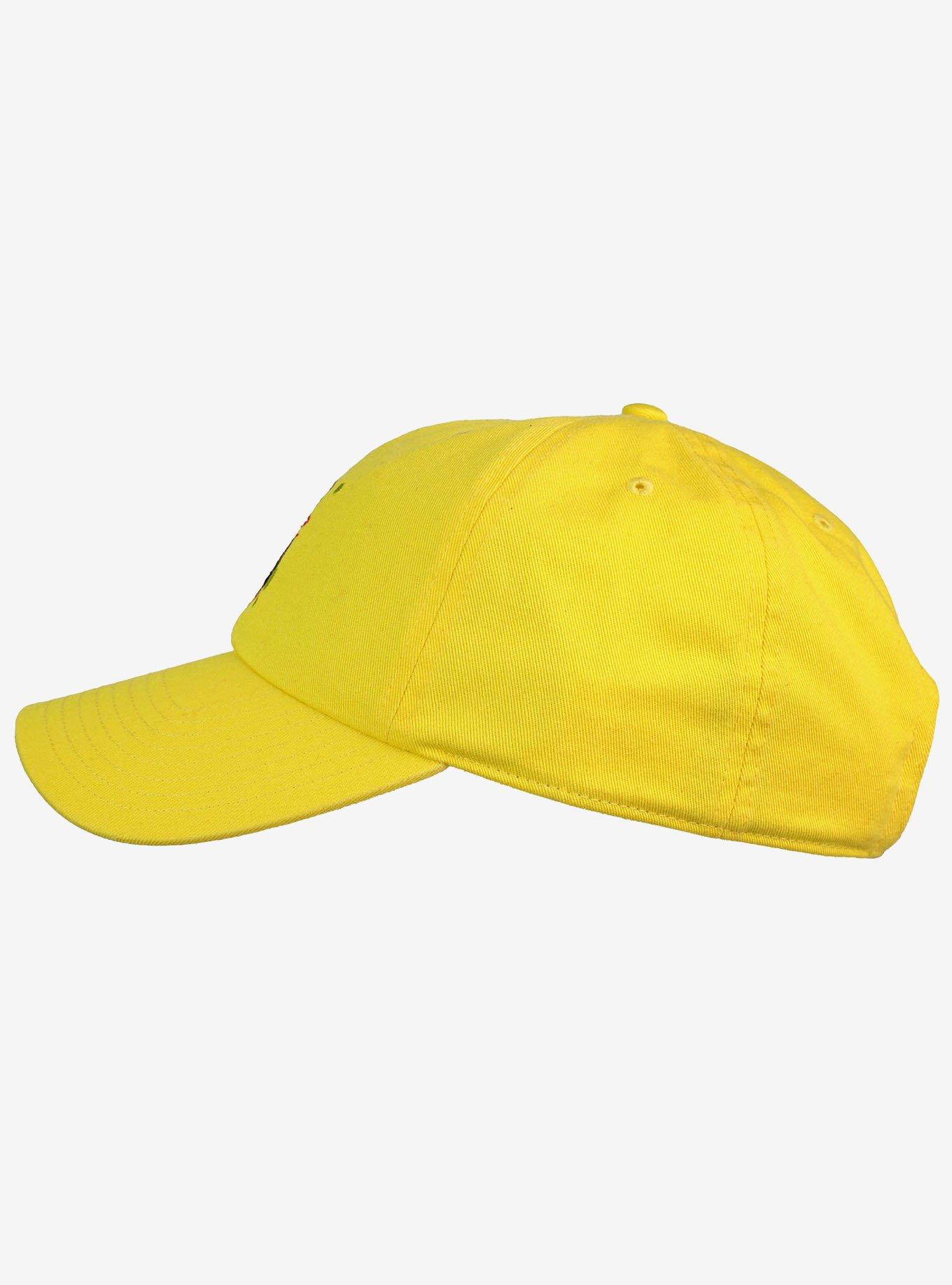 SpongeBob SquarePants Face Adult Dad Cap, , alternate