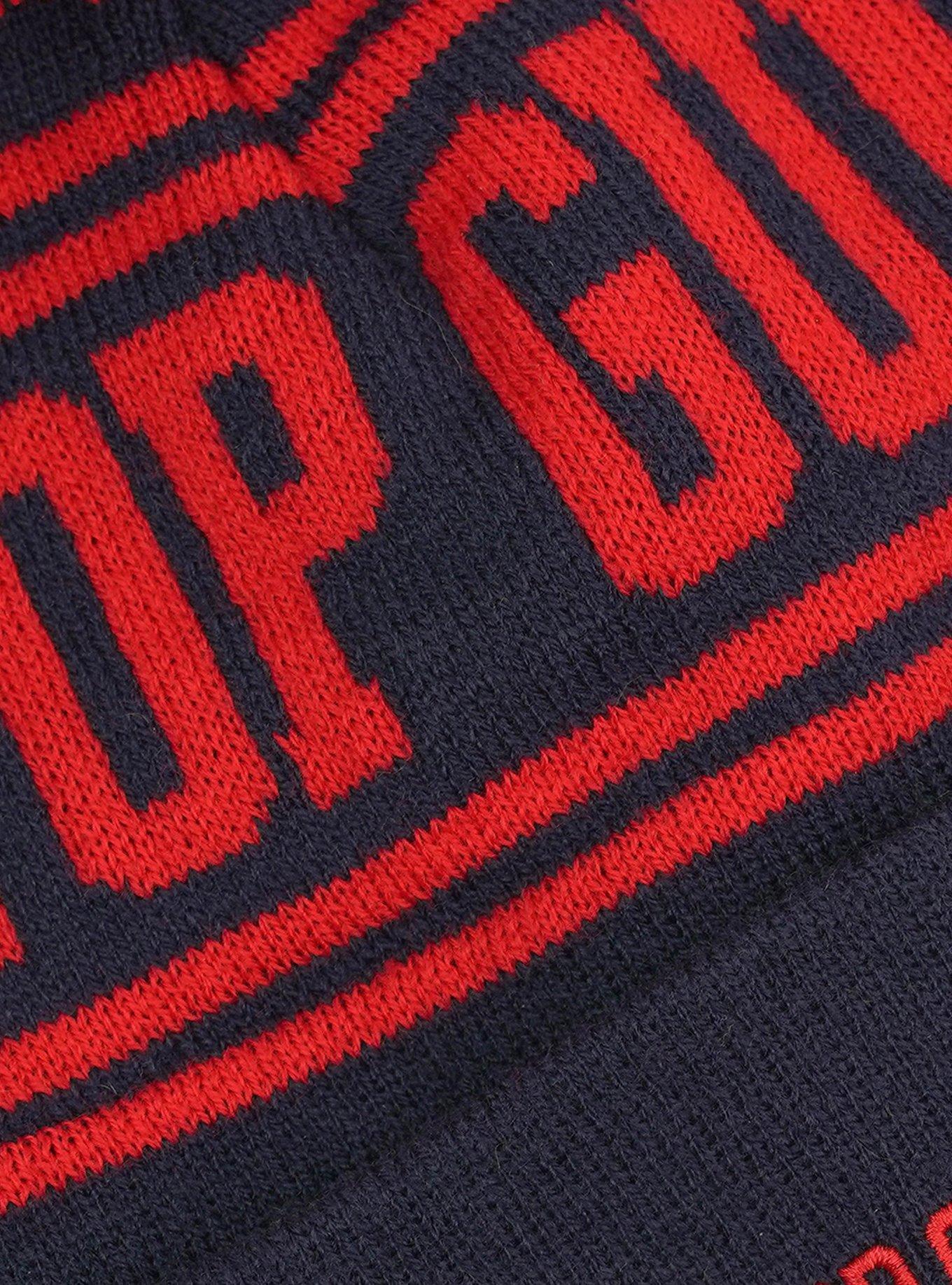 Top Gun Knit Acrylic Knit Beanie With Pom, , alternate