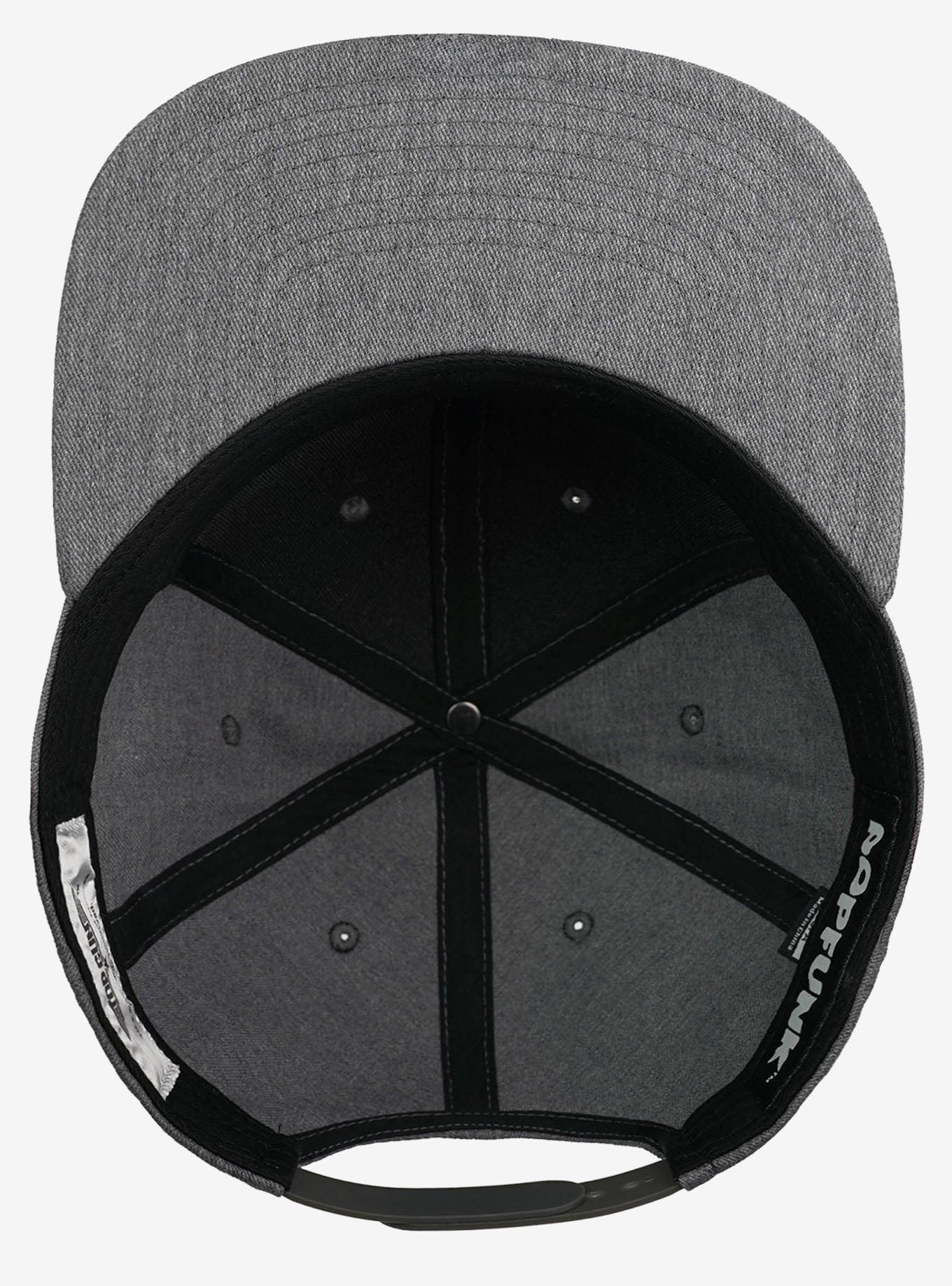 Top Gun Slider Arc Flat Brim 6 Panel Structured Cap, , alternate