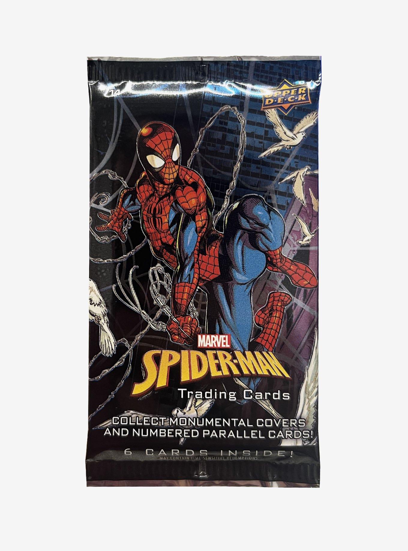 Upper Deck Marvel Spider-Man Trading Card Pack, , alternate