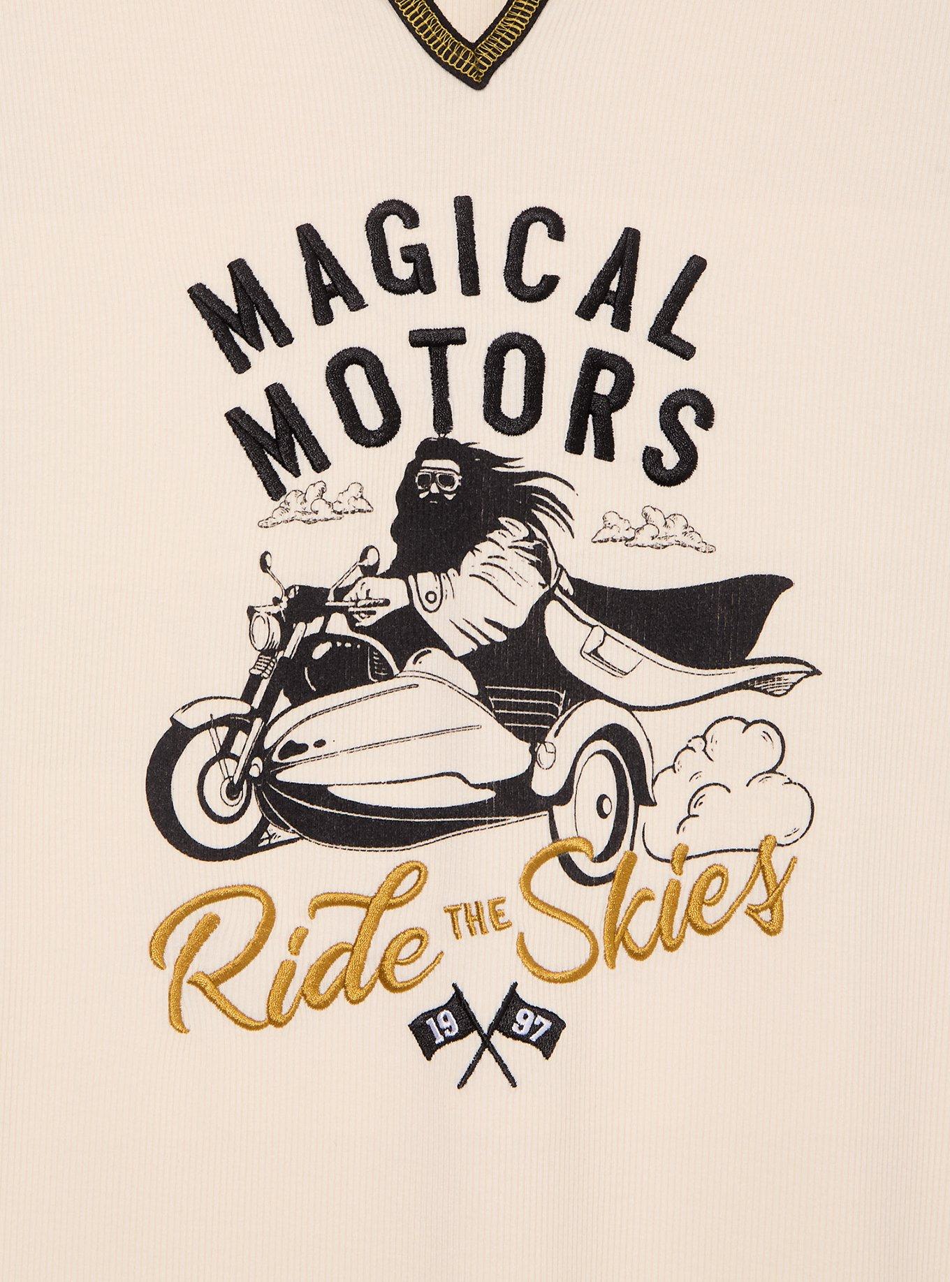 Harry Potter Hagrid Magical Motors Women's Plus Long Sleeve T-Shirt - BoxLunch Exclusive