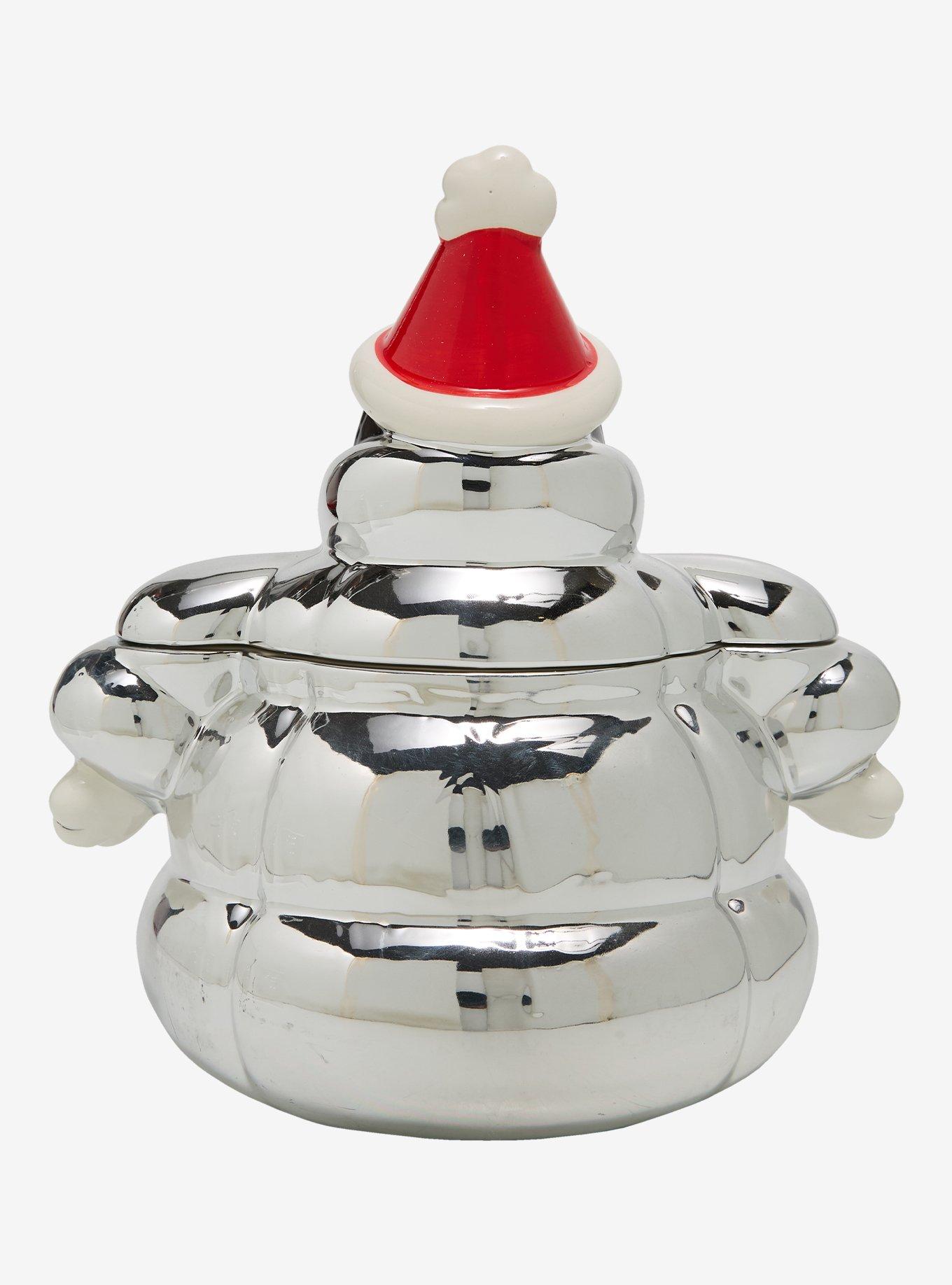 Peanuts Snoopy Chrome Puffer Cookie Jar, , alternate