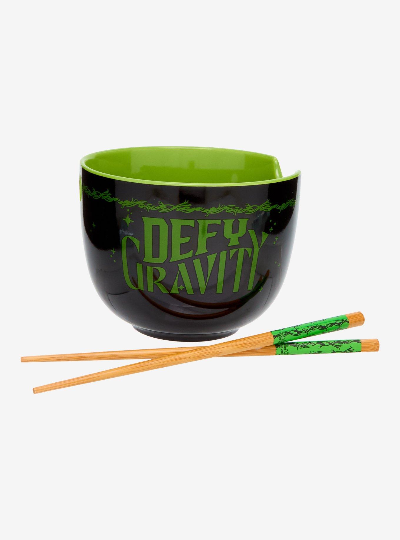 Wicked Elphaba Defy Gravity Ramen Bowl with Chopsticks, , alternate