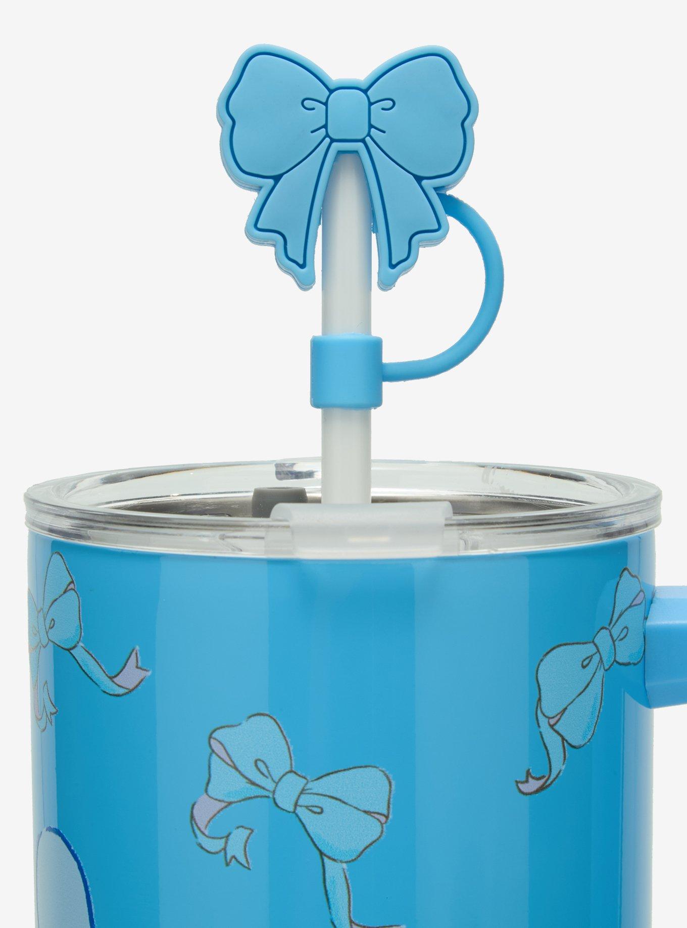 Sanrio Cinnamoroll Bow Charm Straw Tumbler With Handle — BoxLunch Exclusive, , alternate