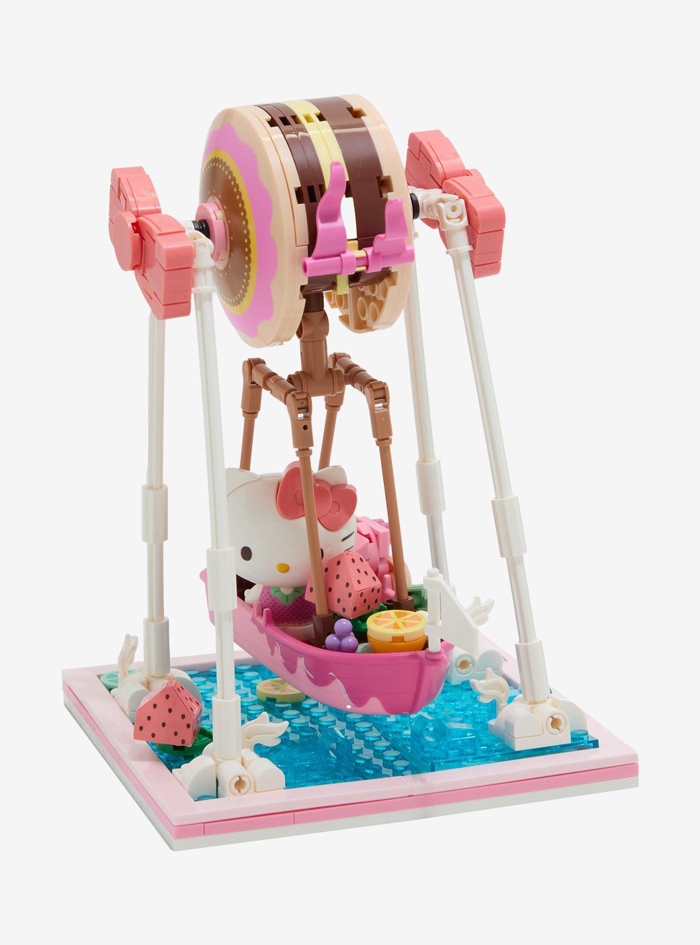 Hamee Sanrio Hello Kitty and Friends Summer Wunderland Hello Kitty Donut Ship Build Set, , alternate