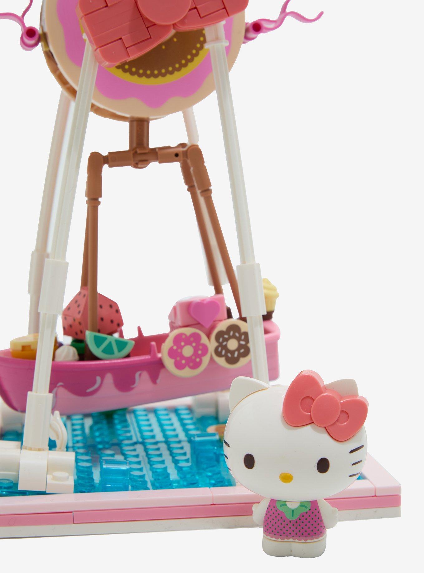 Hamee Sanrio Hello Kitty and Friends Summer Wunderland Hello Kitty Donut Ship Build Set, , alternate