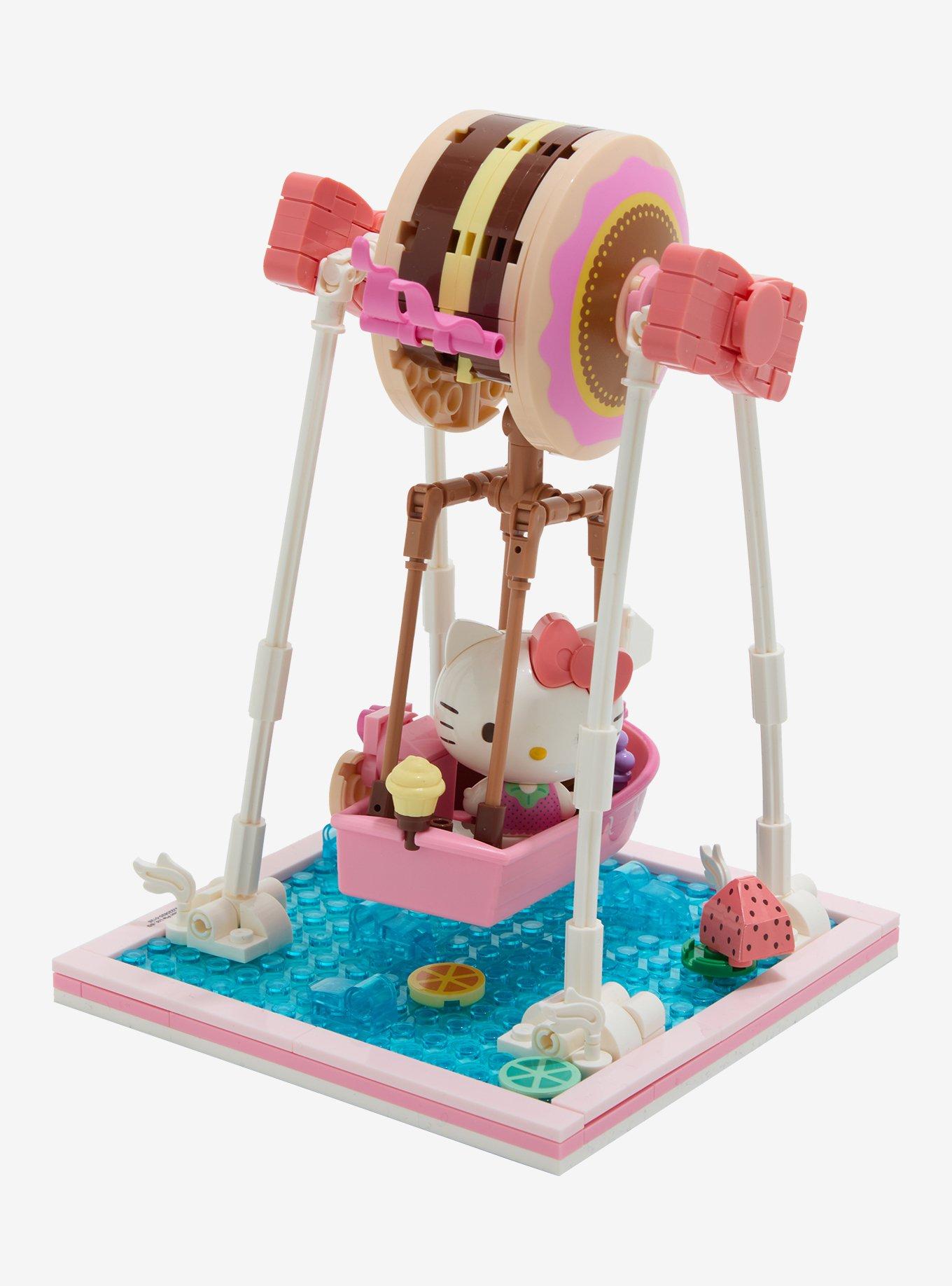 Hamee Sanrio Hello Kitty and Friends Summer Wunderland Hello Kitty Donut Ship Build Set, , alternate