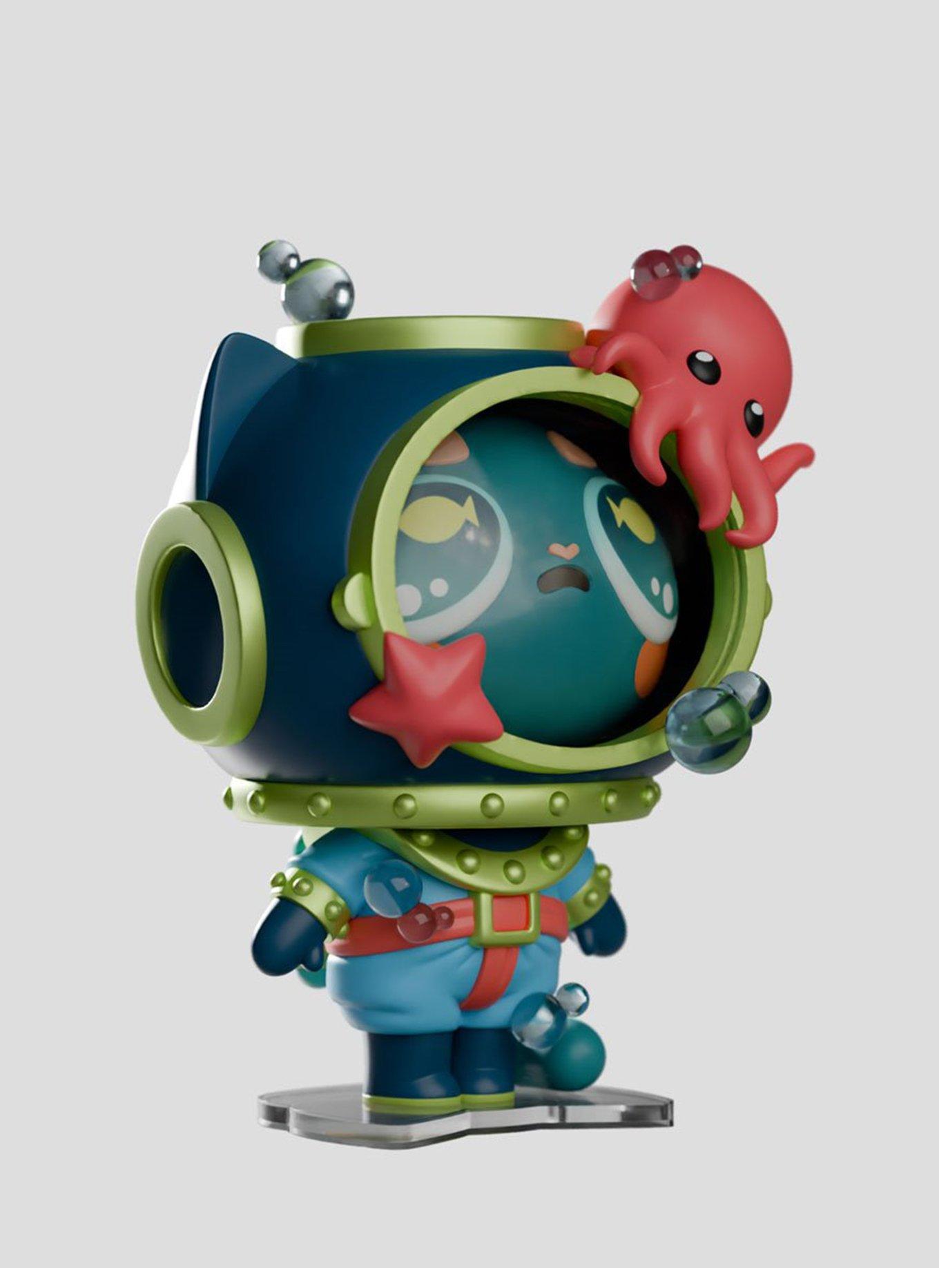 Kaleidos Creative Widdle Baby Big World Blind Box Figure, , alternate