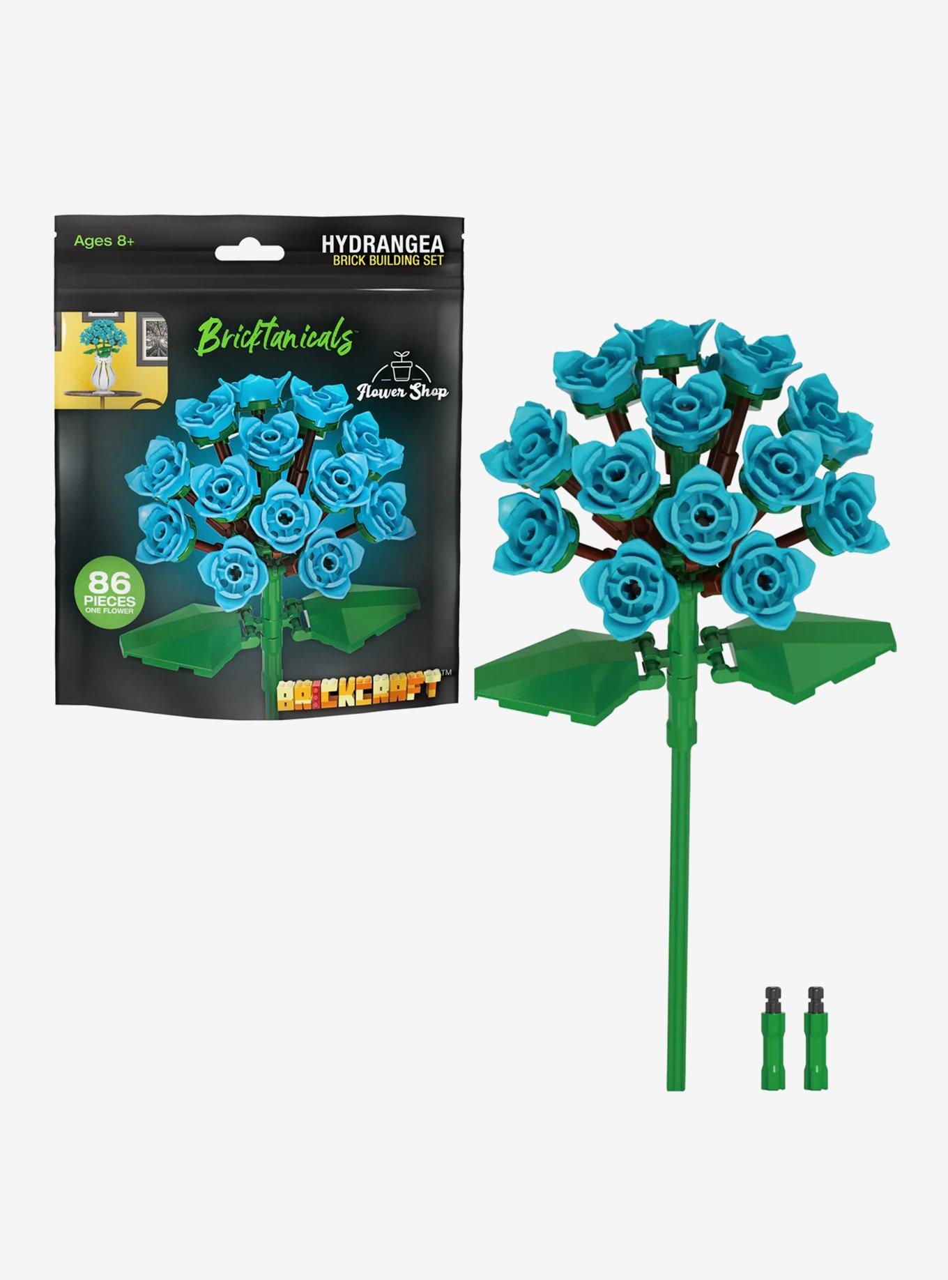 Brickcraft Bricktanicals Hydrangea Flower Build Kit, , hi-res