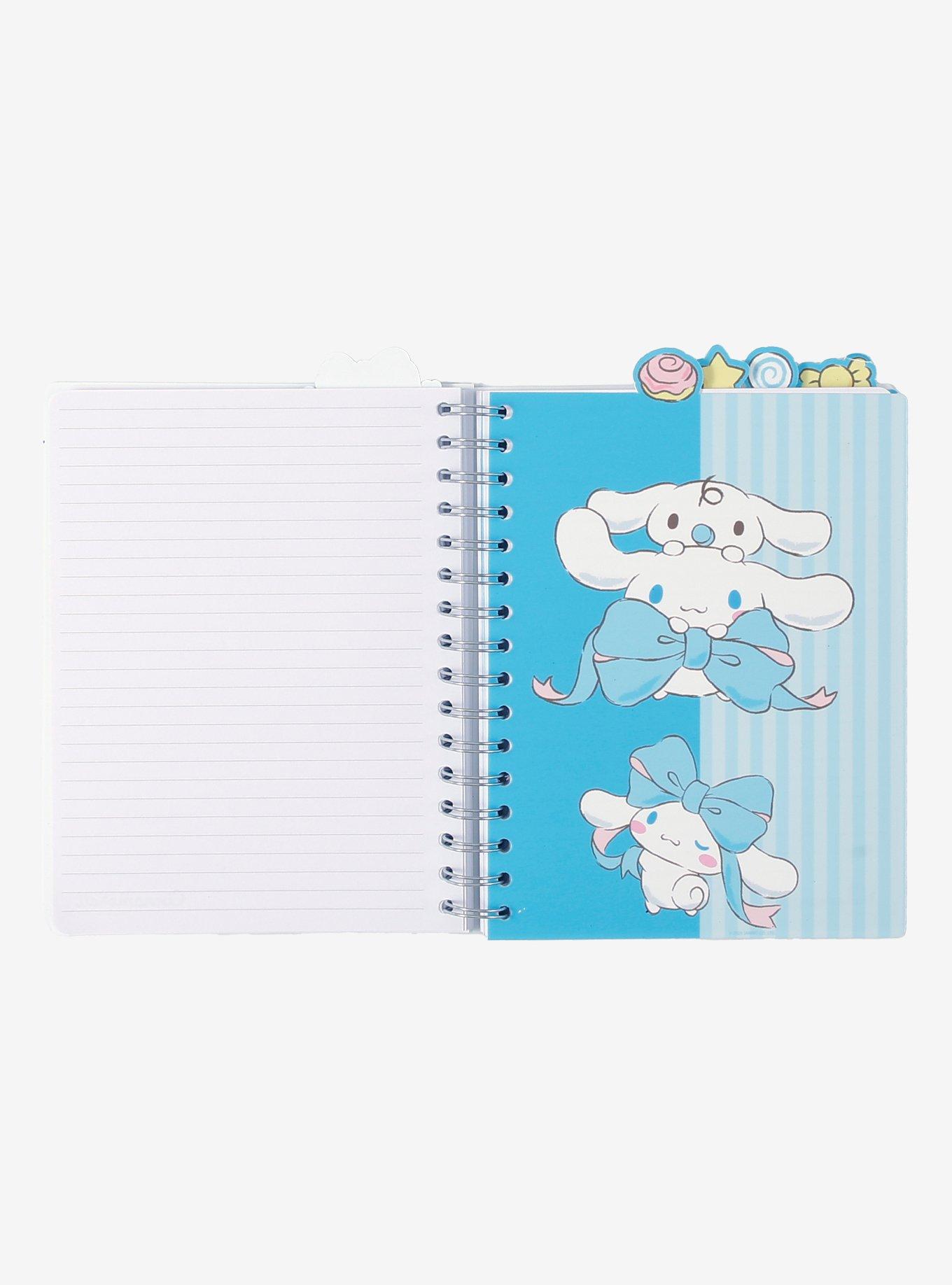 Sanrio Cinnamoroll Blue Bow Figural Tab Journal - BoxLunch Exclusive, , hi-res