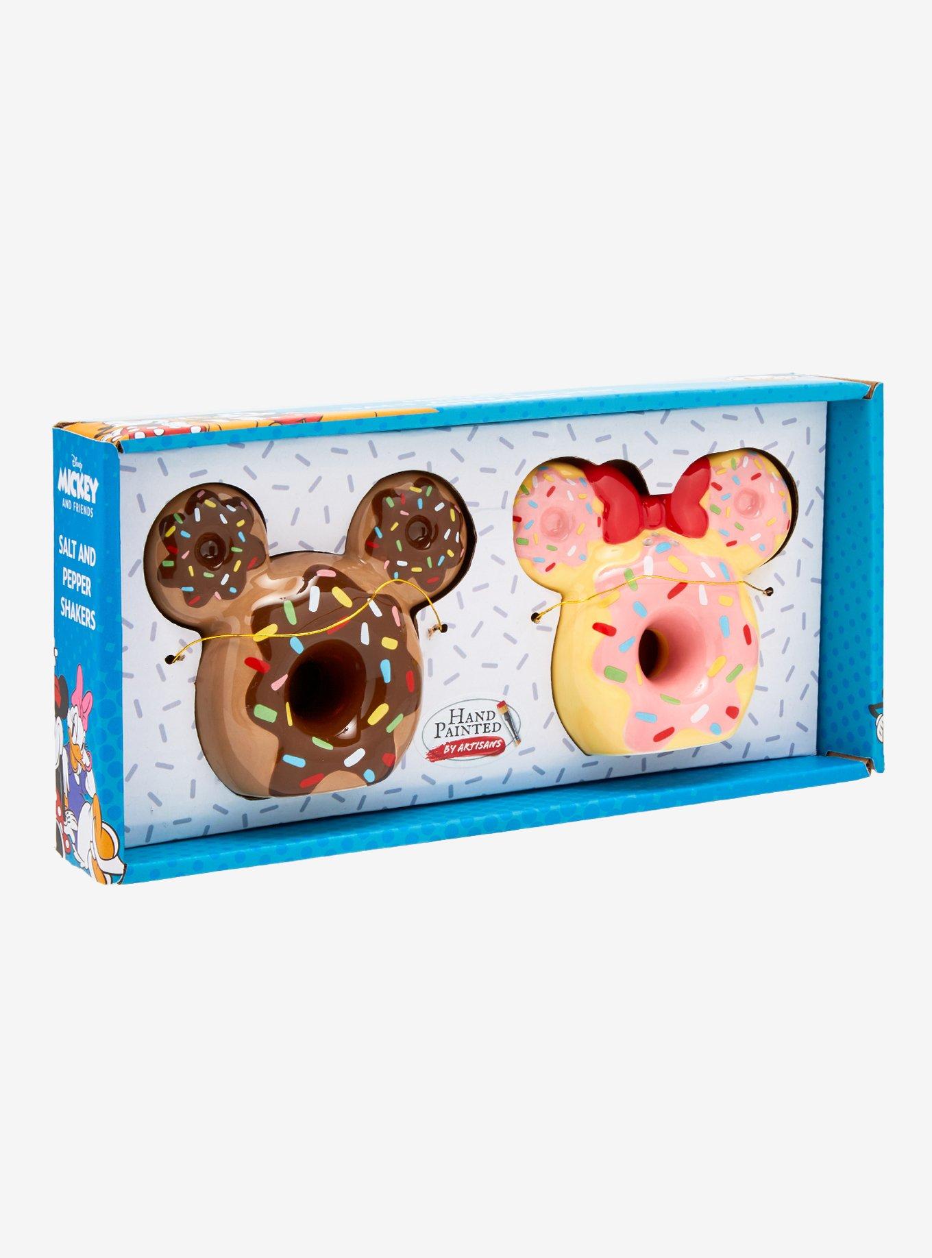 Disney Mickey and Minnie Donuts Salt and Pepper Shakers, , alternate