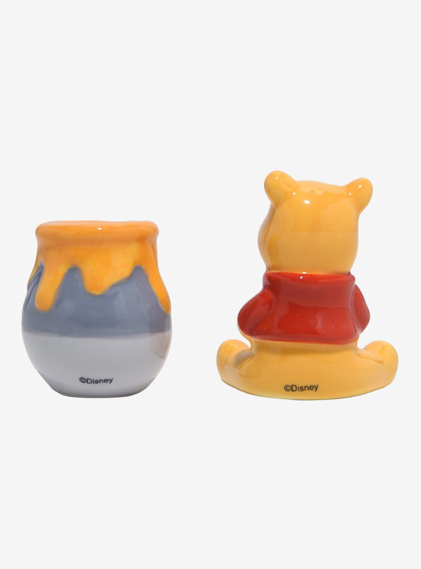 Disney Winnie the Pooh Honey Pot & Pooh Bear Figural Salt & Pepper Shaker Set, , hi-res