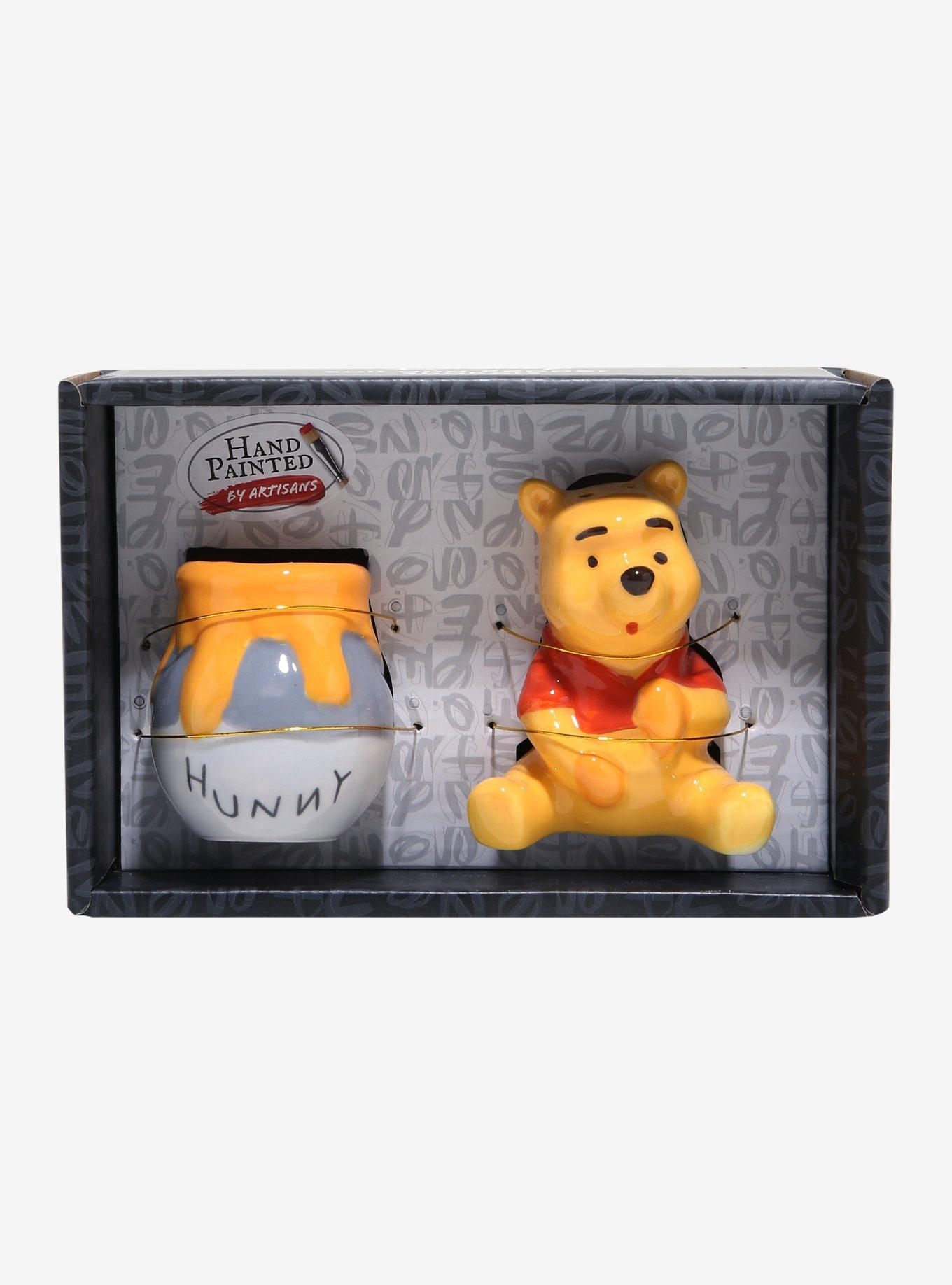 Disney Winnie the Pooh Honey Pot & Pooh Bear Figural Salt & Pepper Shaker Set, , alternate