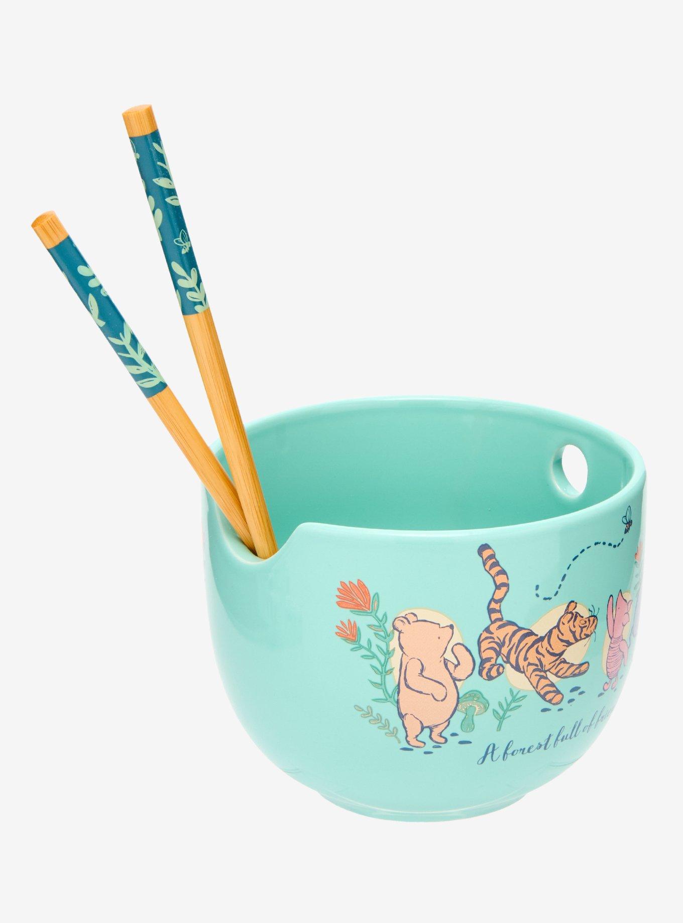 Disney Winnie the Pooh Classic Floral Ramen Set, , hi-res