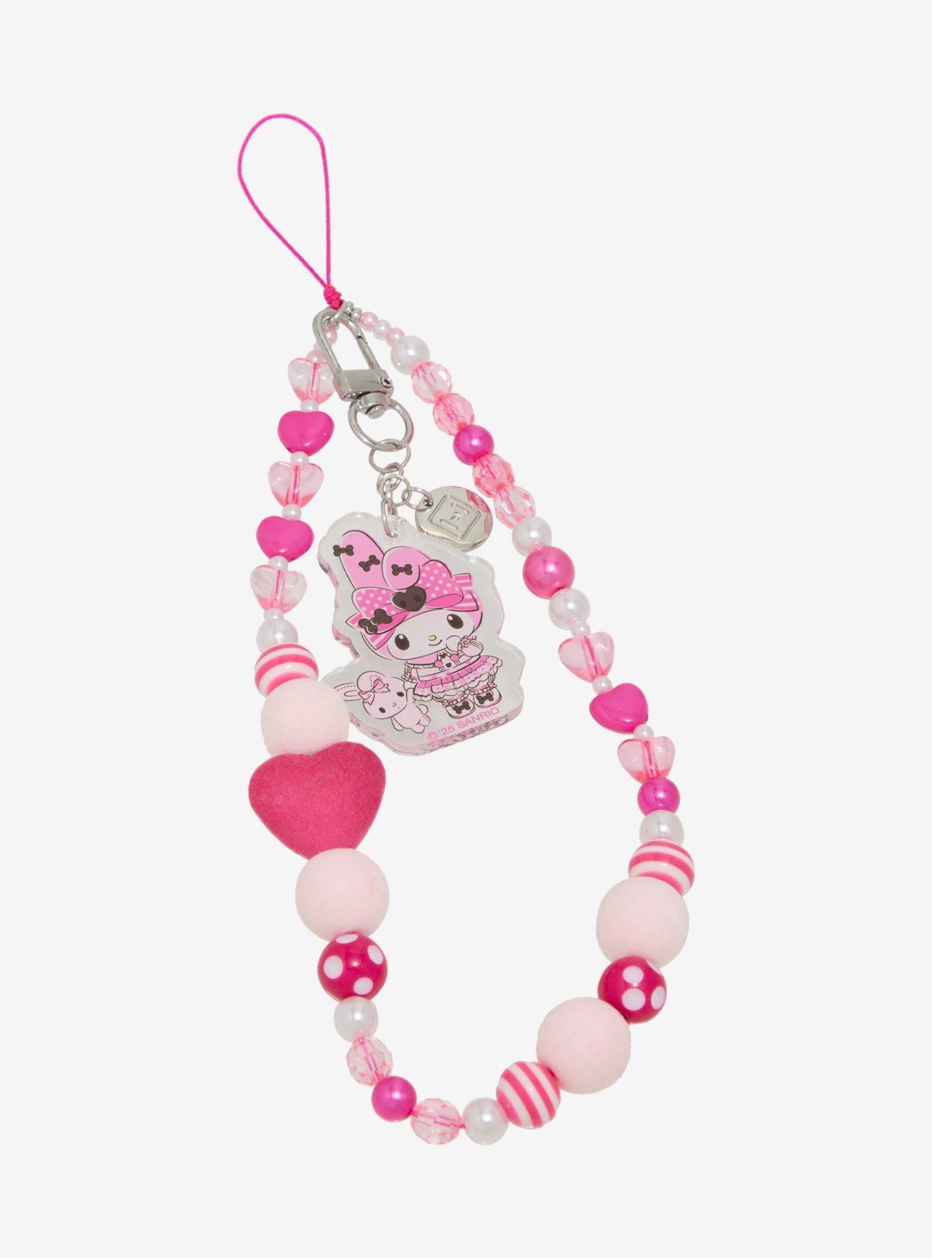 Sanrio My Melody Beaded Charm Wrist Strap - Thumbnail 4