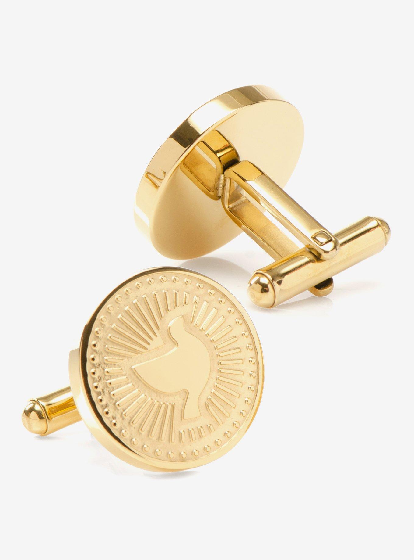 Gold Dove Radial Cufflinks, , hi-res