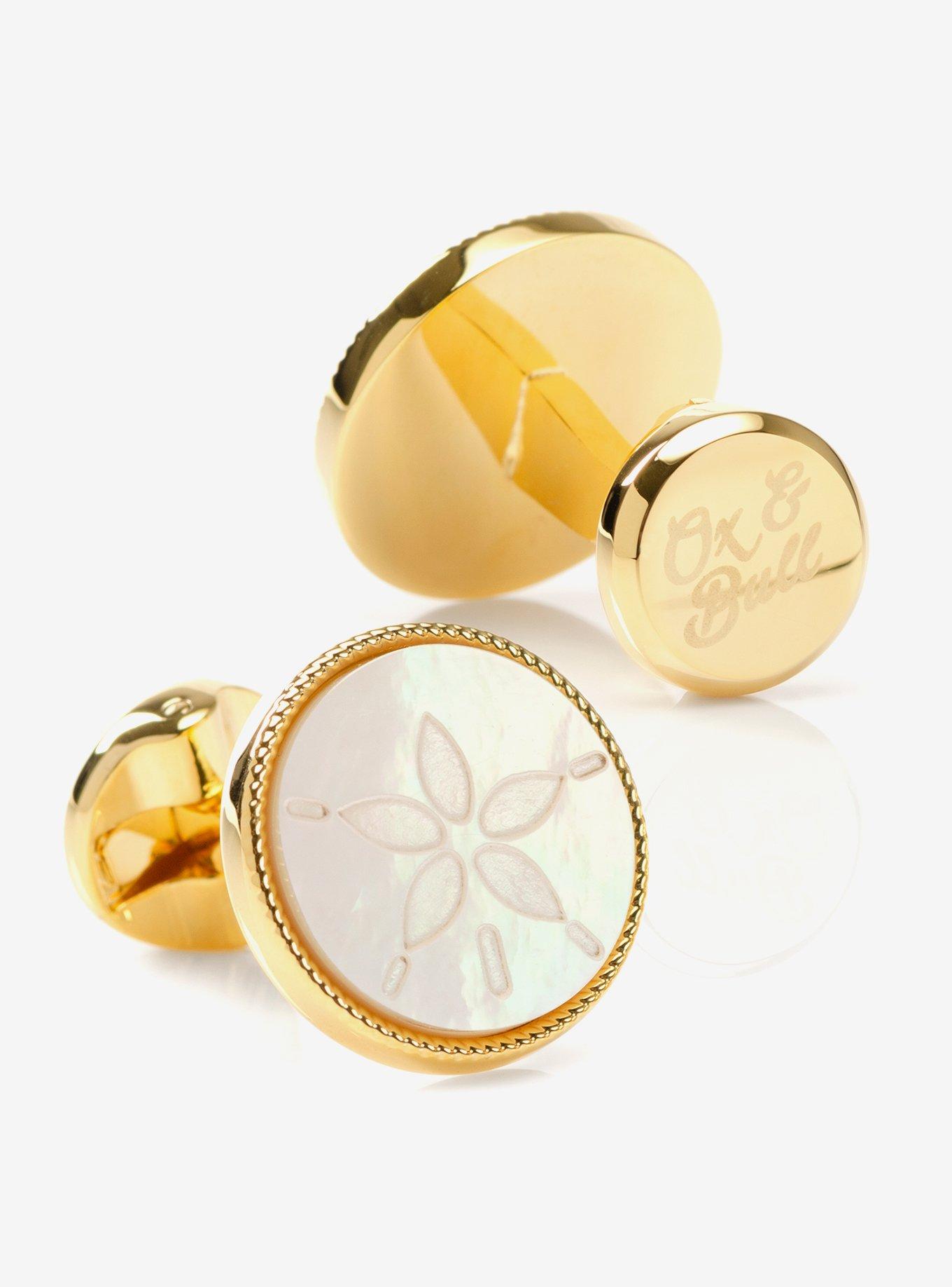 Sand Dollar Cufflinks, , hi-res