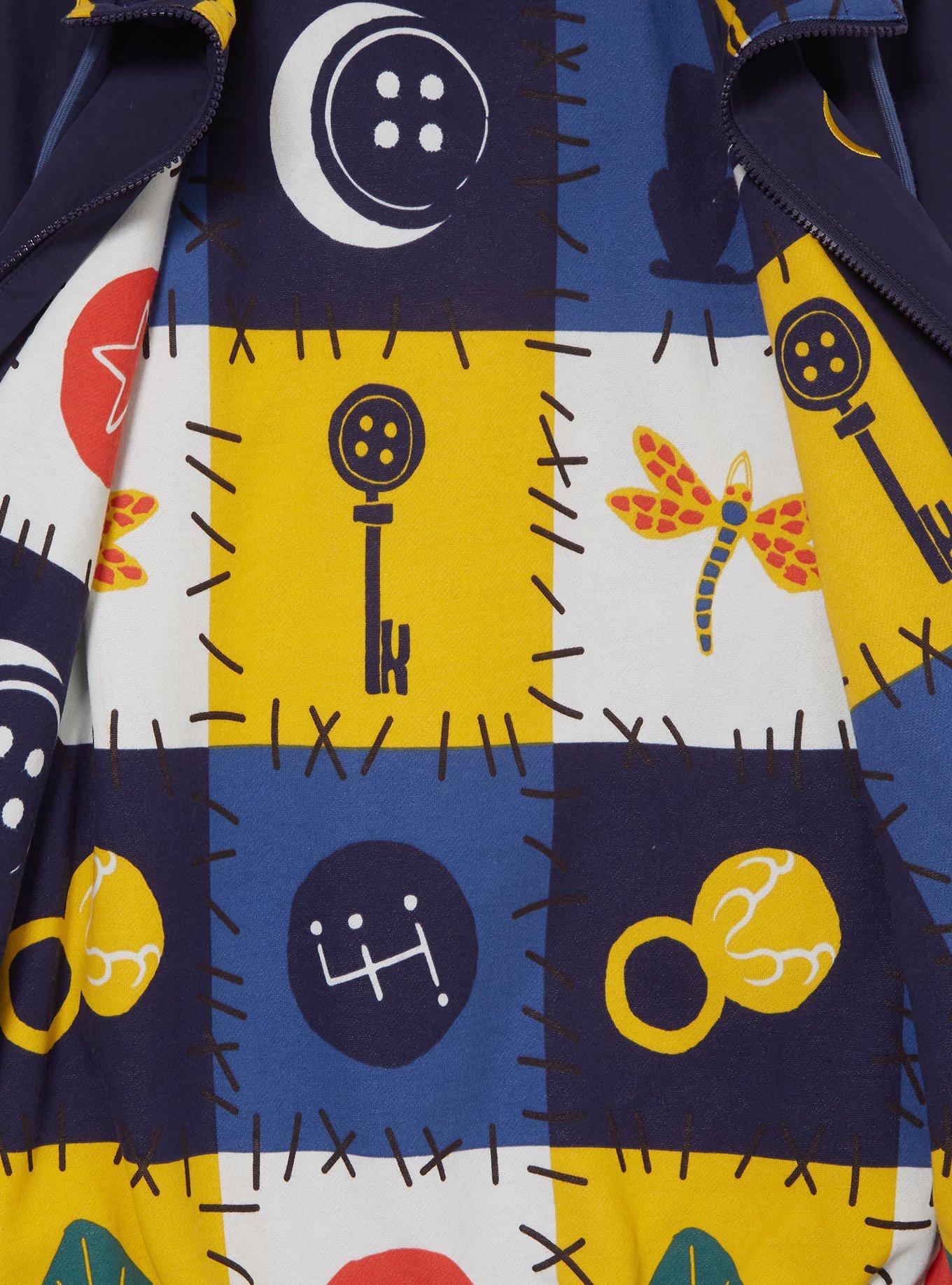 Coraline Colorblock Women's Windbreaker — BoxLunch Exclusive, DARK BLUE, alternate