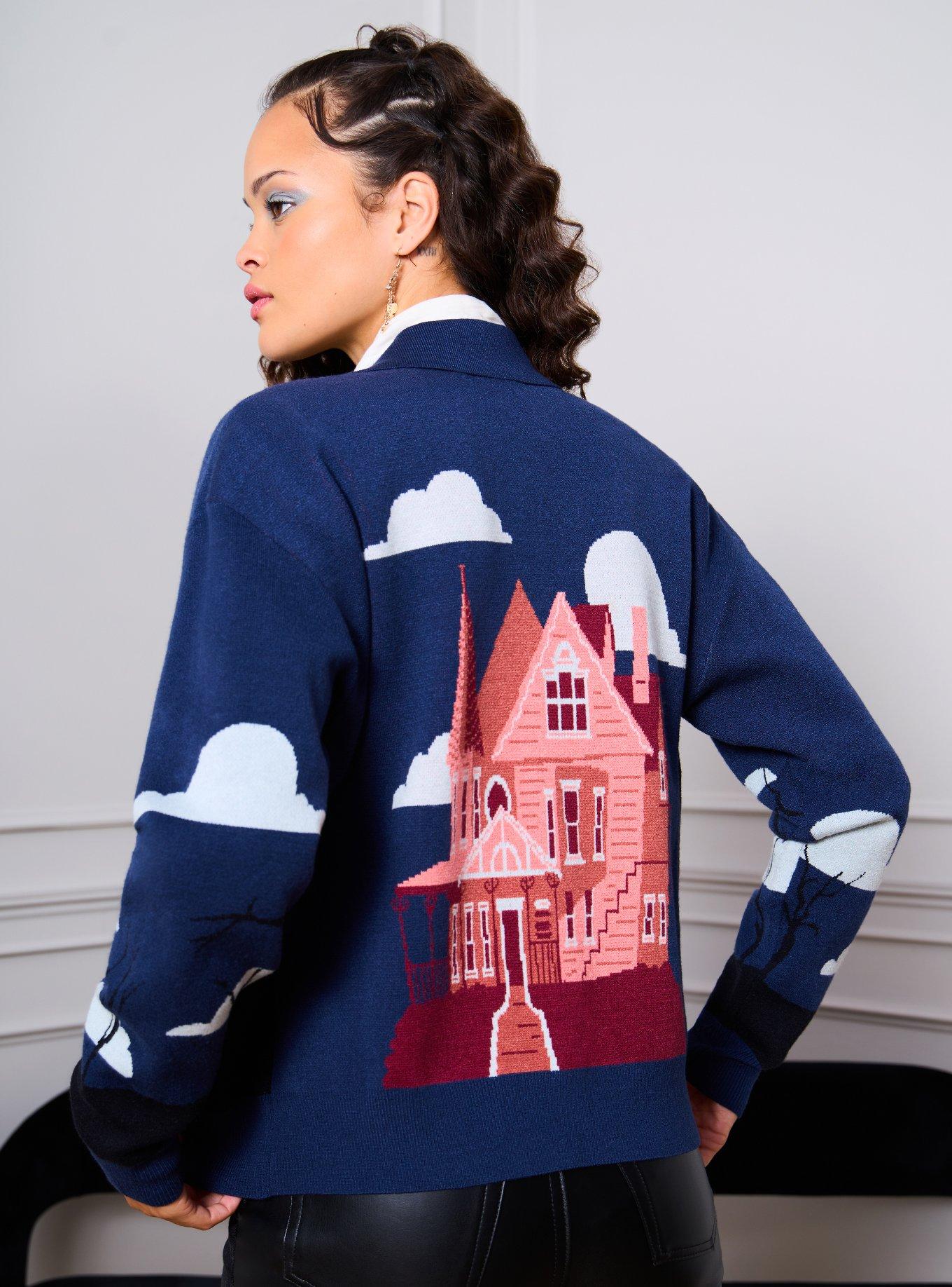 Coraline Clouds Scenic Women's Cardigan — BoxLunch Exclusive, , hi-res