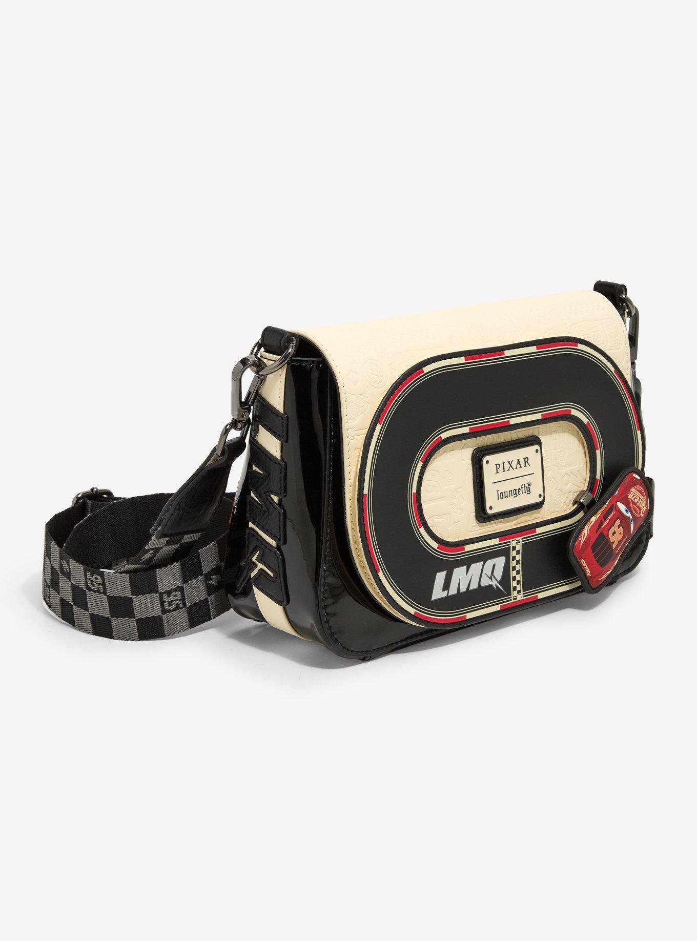 Loungefly Disney Pixar Cars Lightning McQueen Racetrack Crossbody Bag, , hi-res