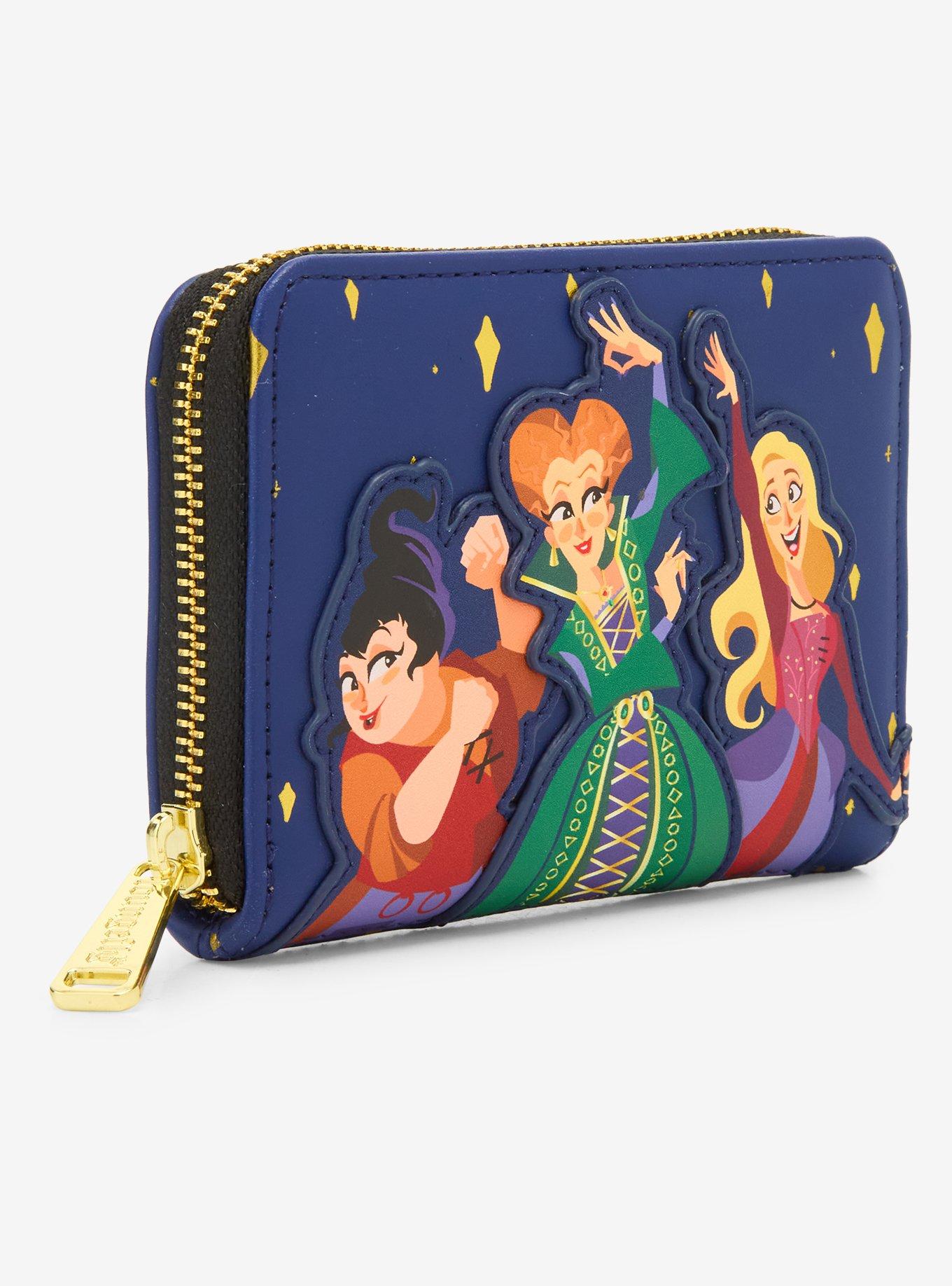 Loungefly Disney Hocus Pocus Sisters Mini Zipper Wallet, , hi-res