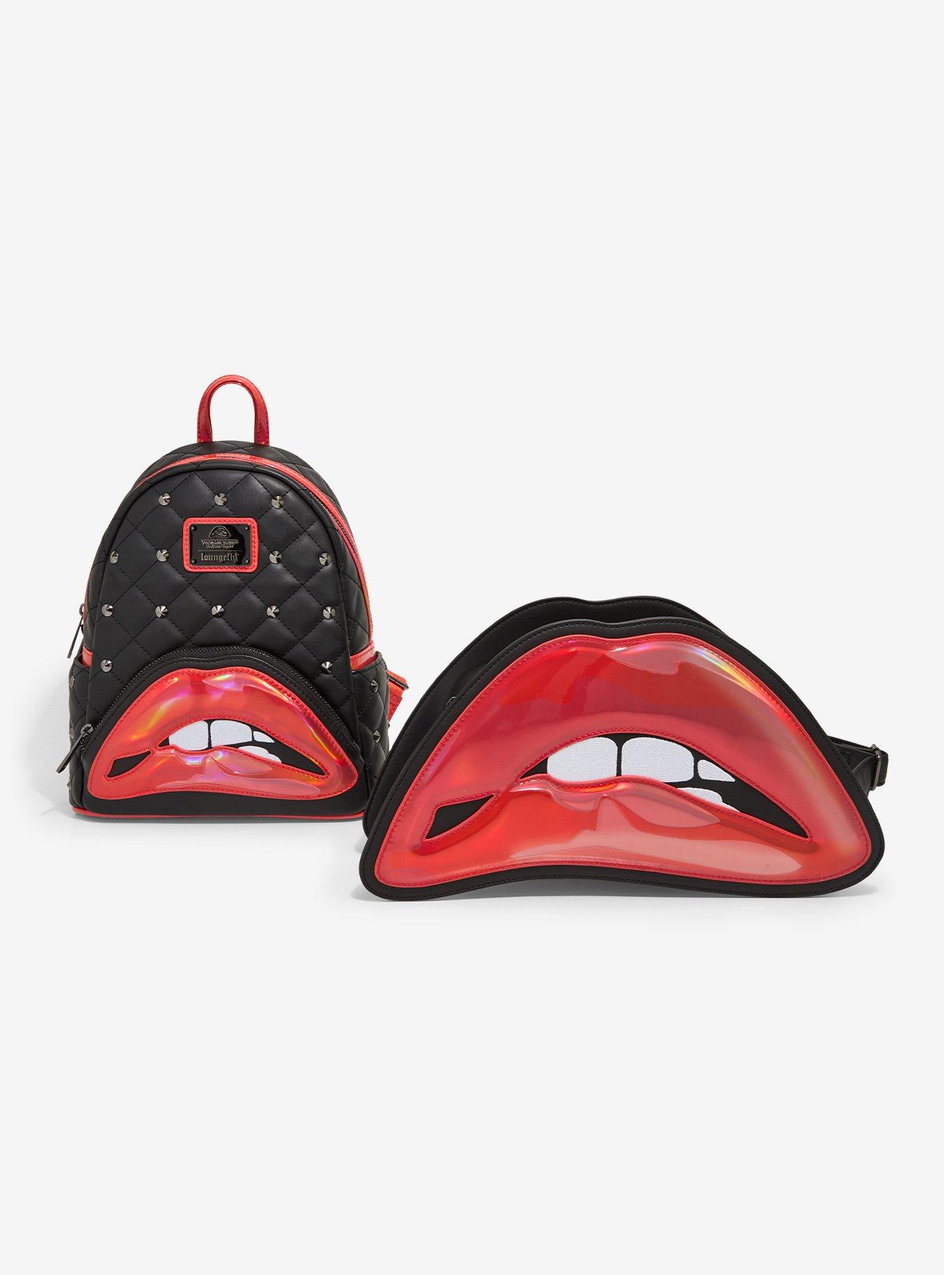 Loungefly The Rocky Horror Picture Show Lips Crossbody Bag, , alternate