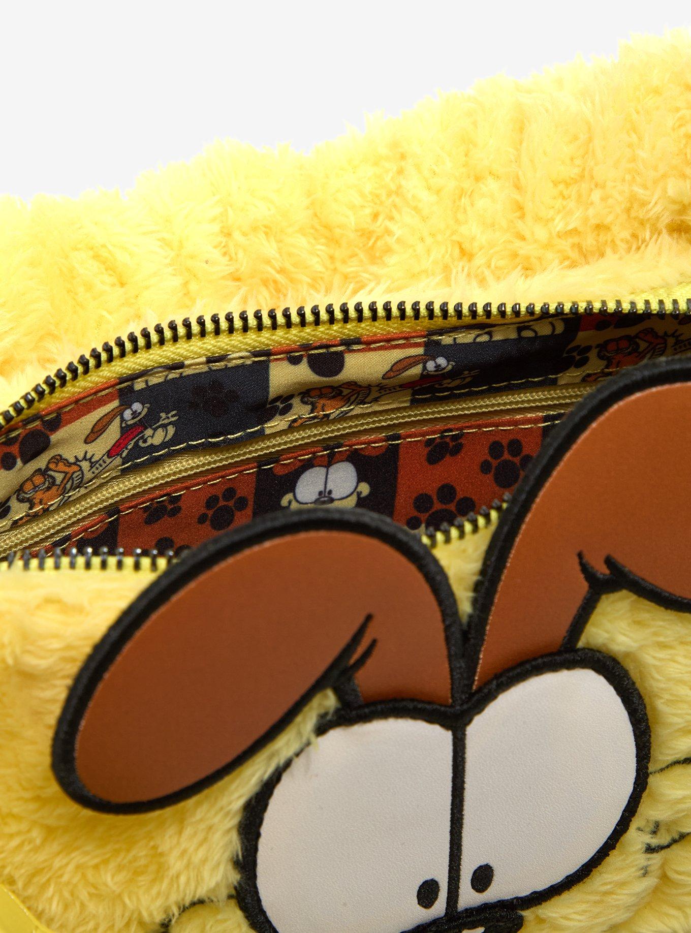 Loungefly Garfield Odie Fuzzy Crossbody Bag, , alternate