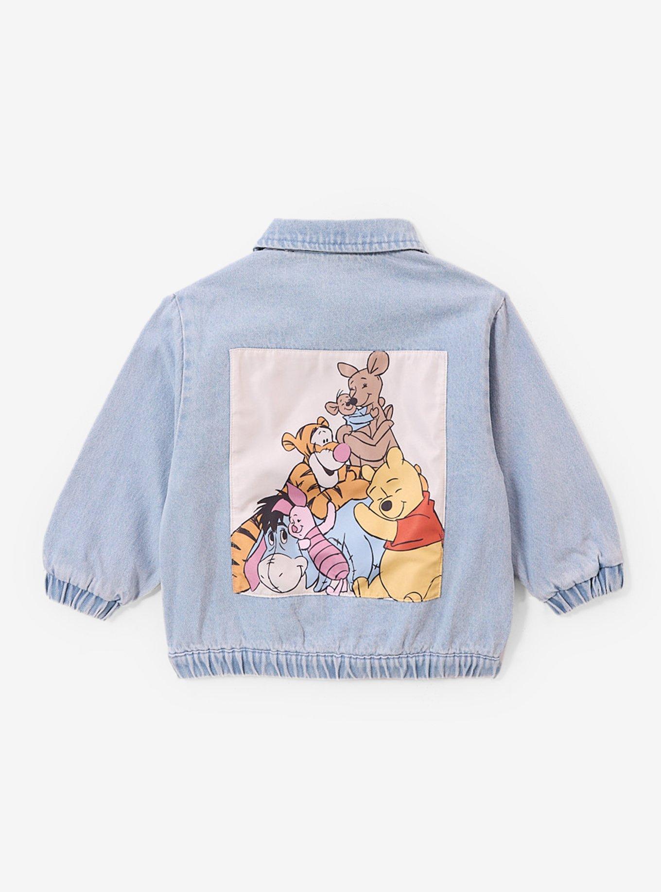 Disney Winnie the Pooh Signatures Denim Toddler Jacket — BoxLunch Exclusive, , hi-res