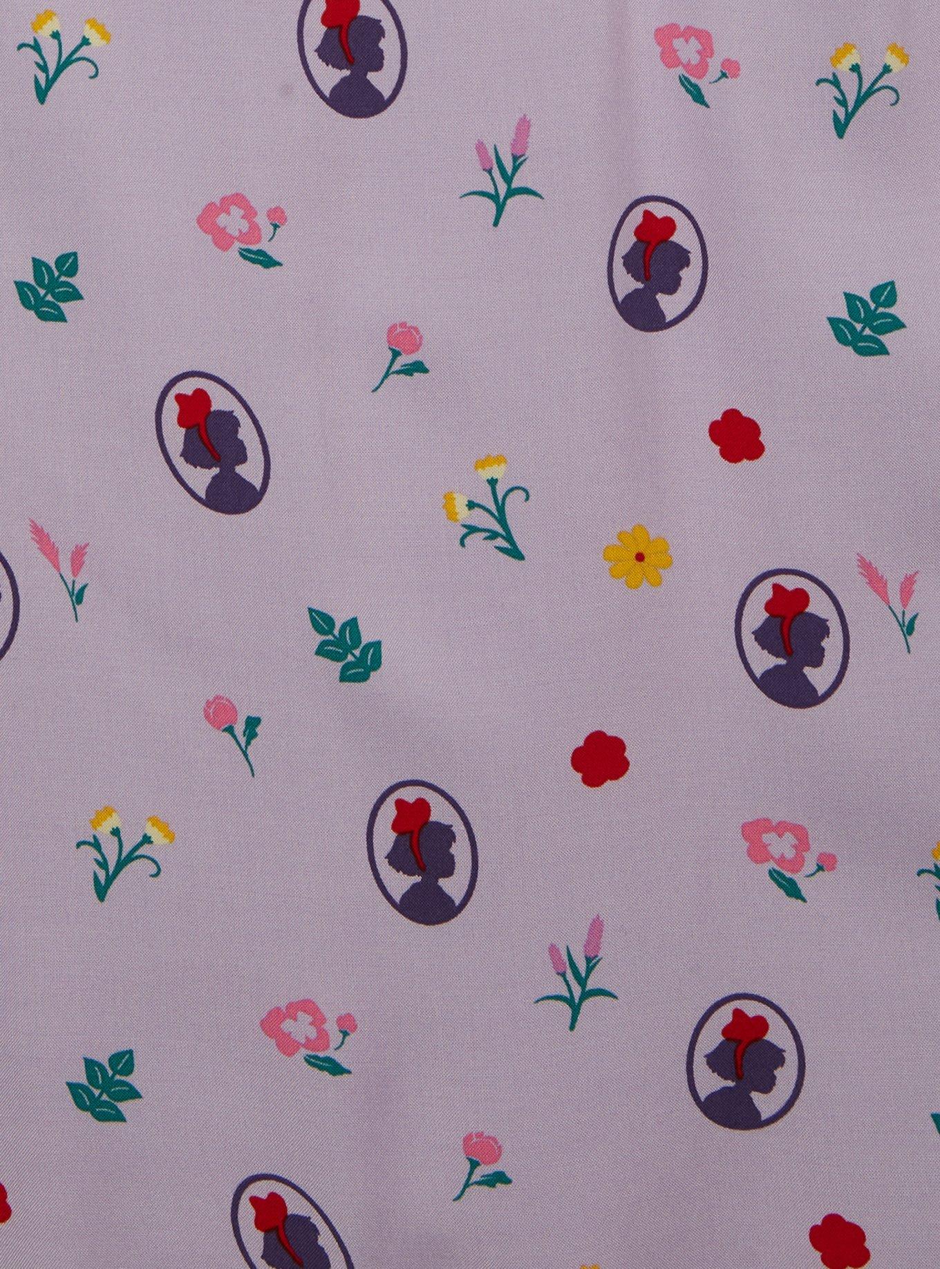 Studio Ghibli® Kiki's Delivery Service Floral Allover Print Smock Dress - BoxLunch Exclusive, LIGHT PURPLE, alternate