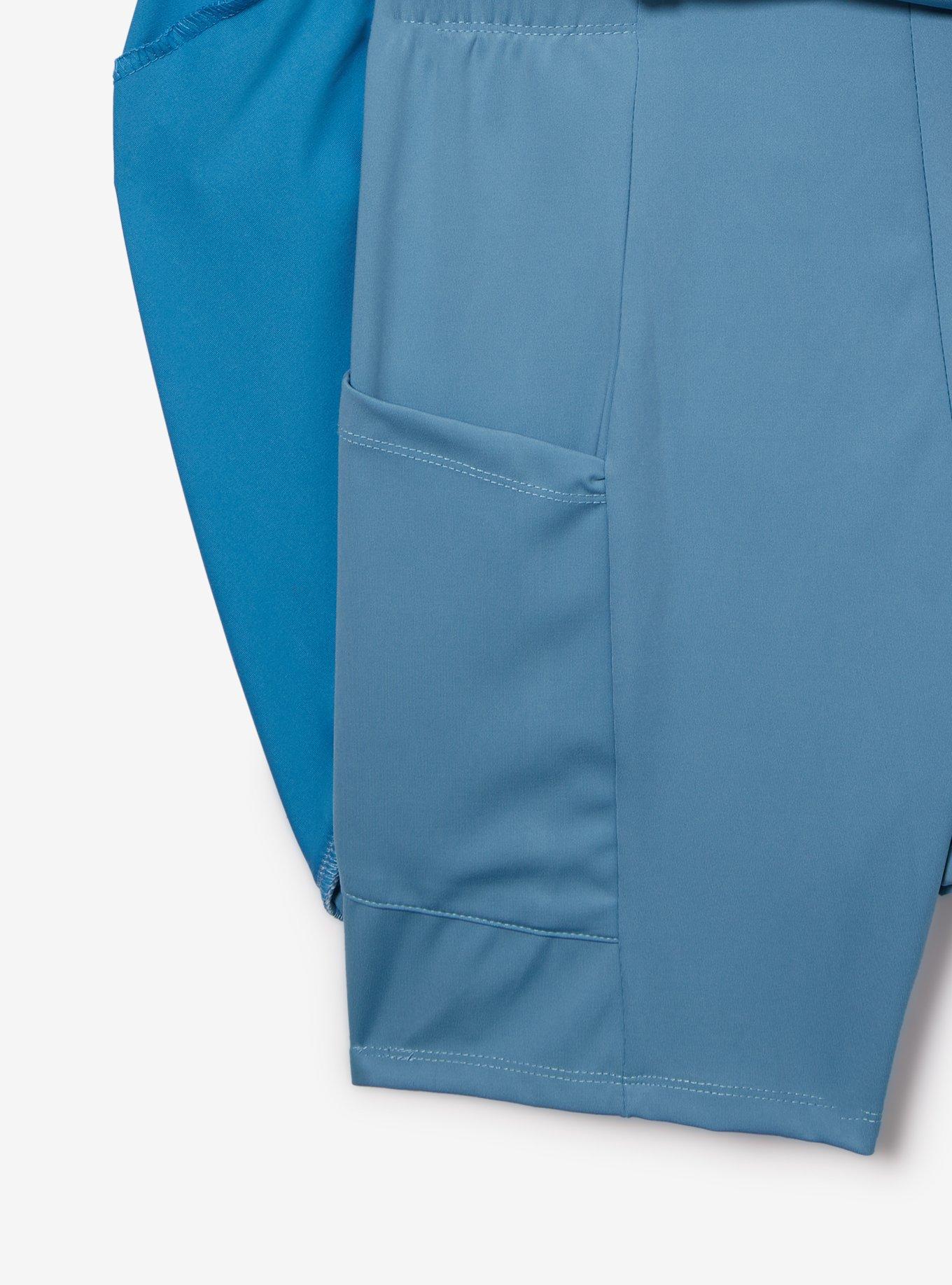 Marvel The Fantastic Four: First Steps Logo Athletic Plus Size Dress - BoxLunch Exclusive, BLUE, alternate