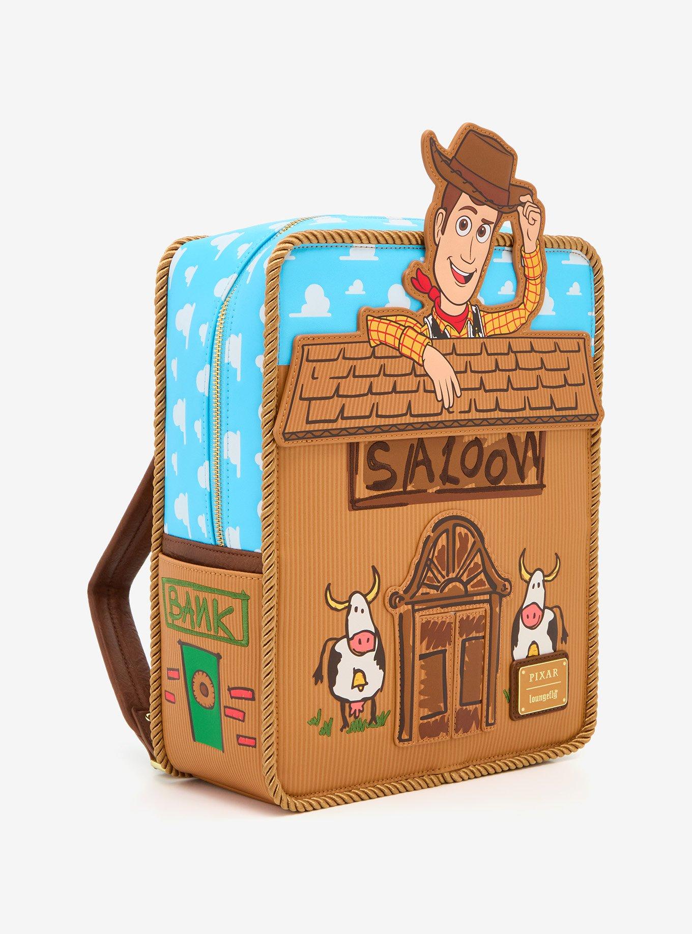 Loungefly Disney Pixar Toy Story Woody Saloon Mini Backpack, , hi-res