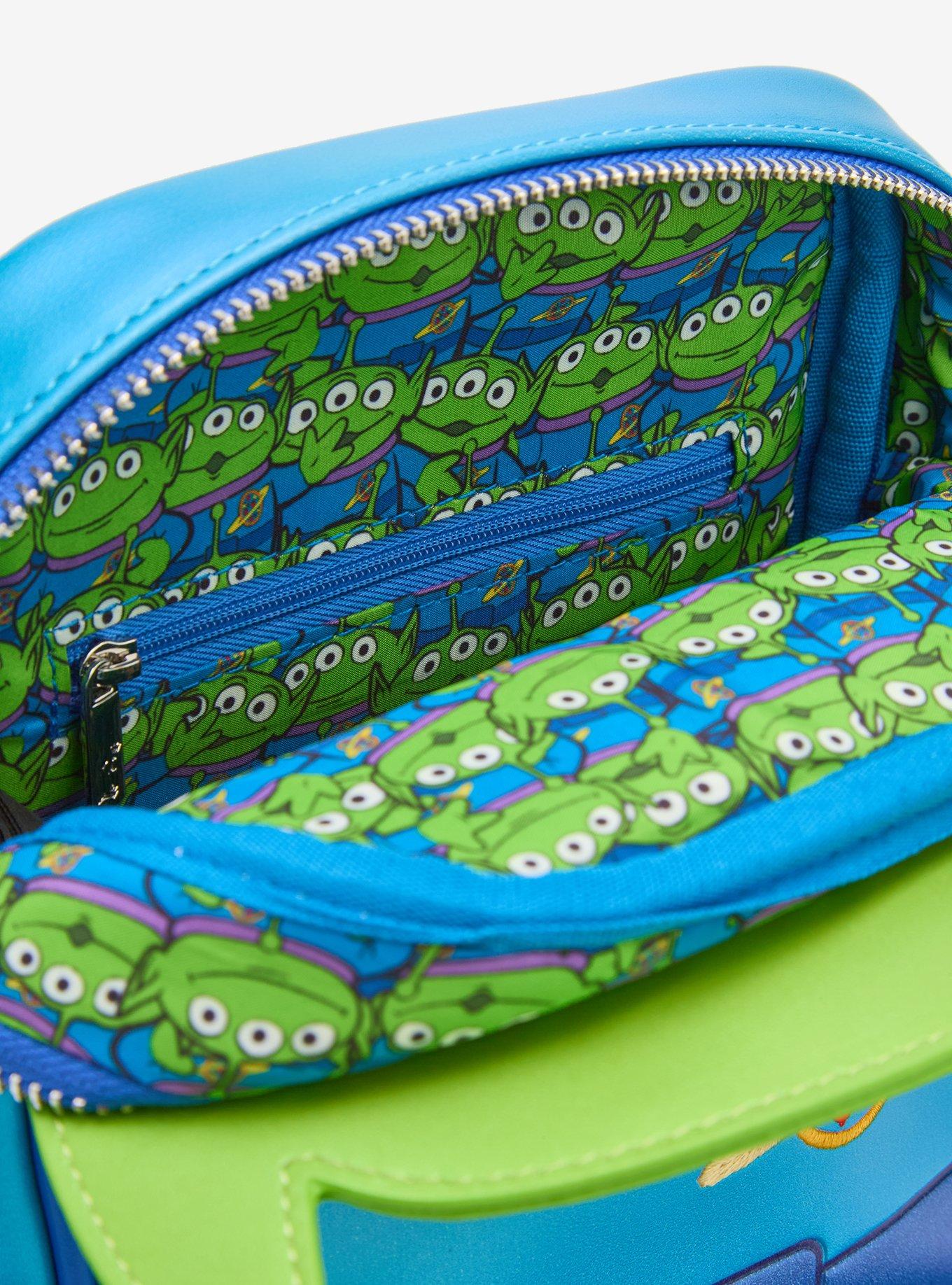 Loungefly Disney Pixar Toy Story Alien Crossbody Bag, , alternate