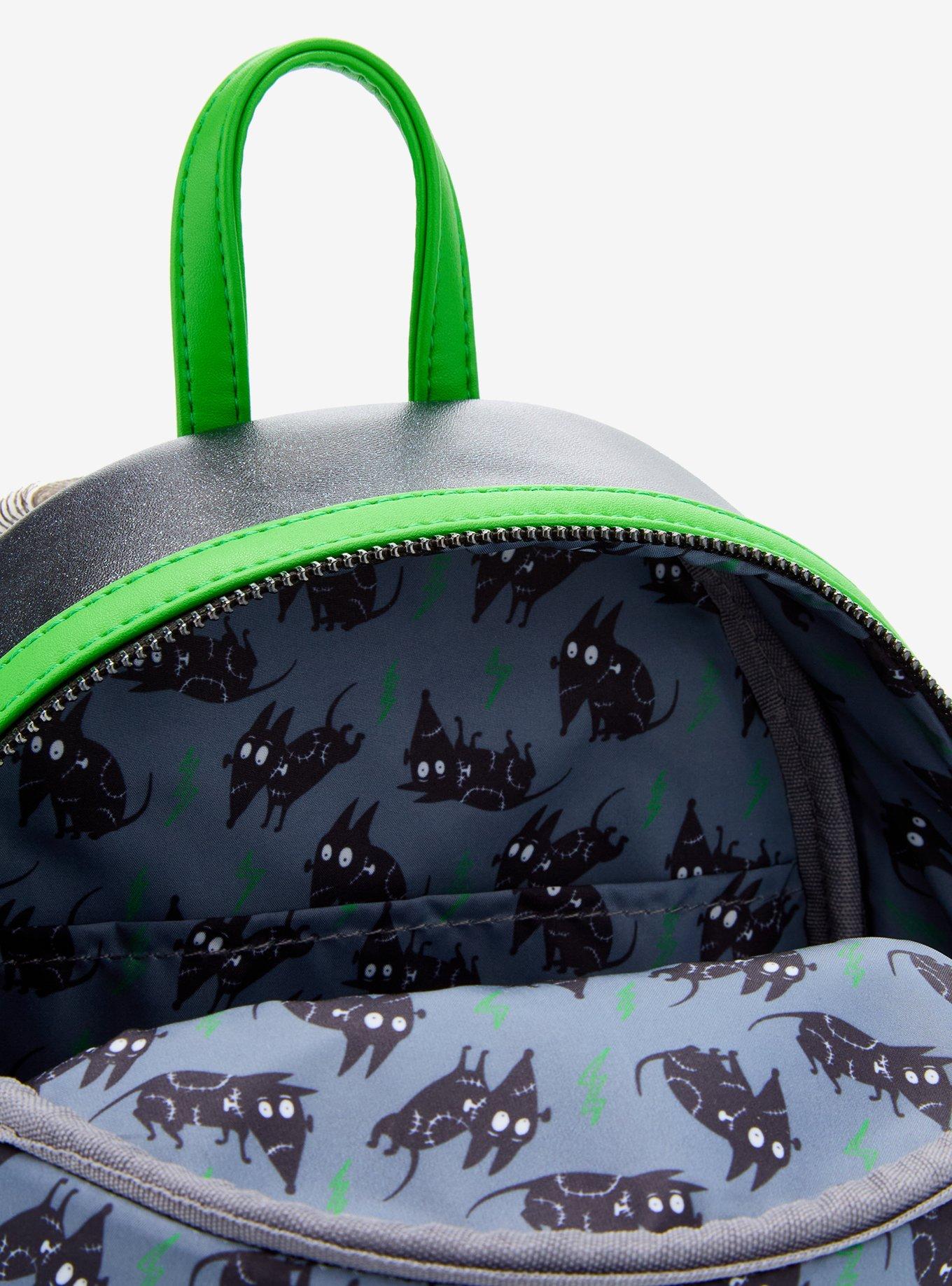 Loungefly Disney Frankenweenie Glow-In-The-Dark Mini Backpack, , alternate