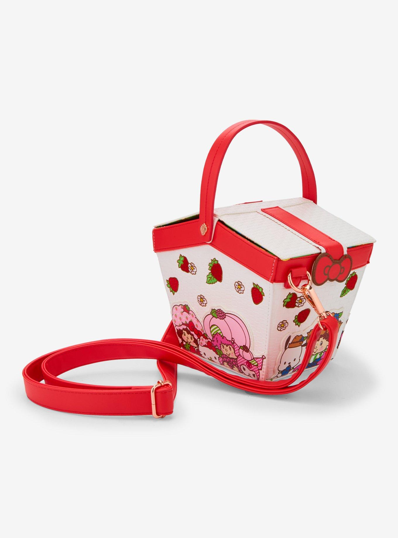 Hello Kitty And Friends X Strawberry Shortcake Picnic Basket Crossbody Bag, , alternate