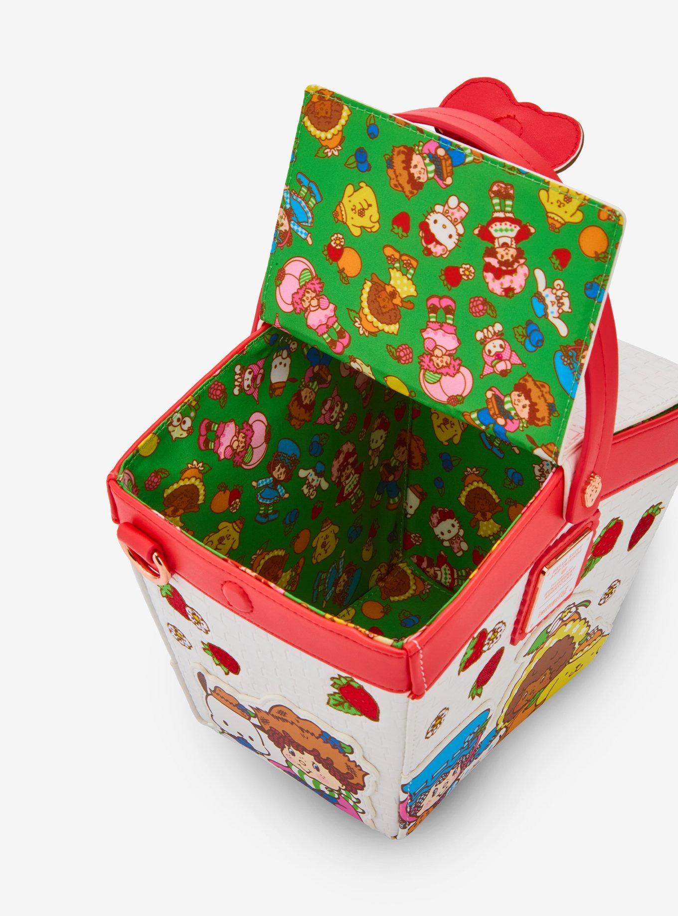 Hello Kitty And Friends X Strawberry Shortcake Picnic Basket Crossbody Bag, , alternate