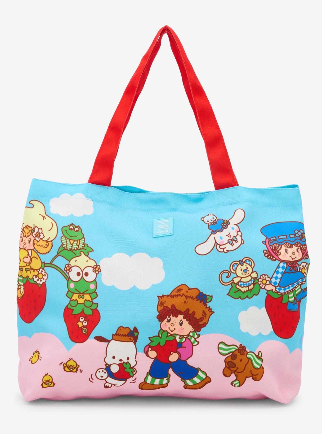 Loungefly Hello Kitty And Friends X Strawberry Shortcake Oversized Tote Bag, , alternate
