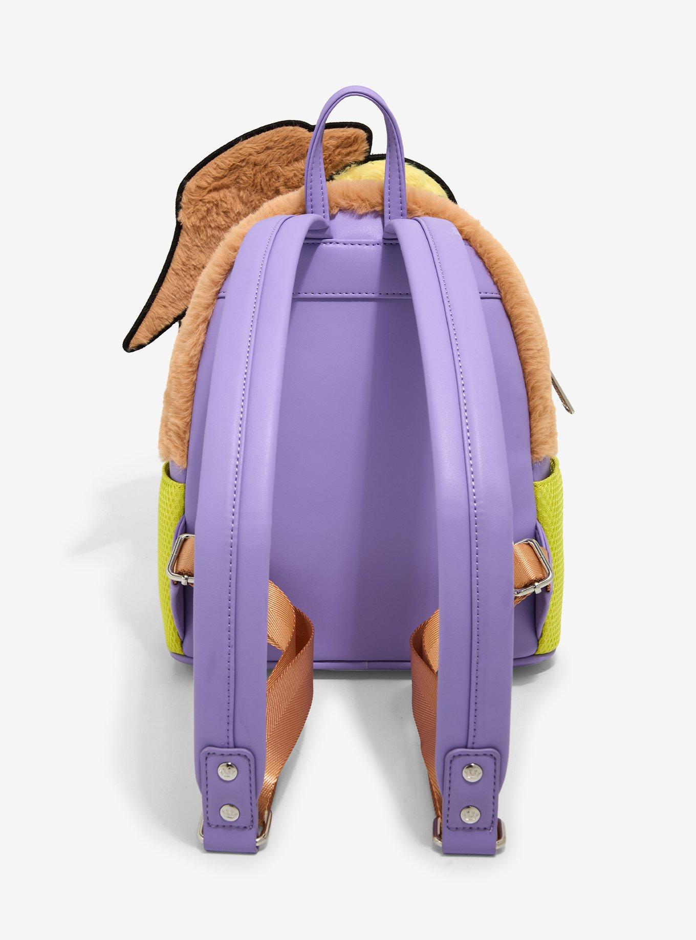 Loungefly Looney Tunes Lola Bunny Figural Fuzzy Mini Backpack, , alternate