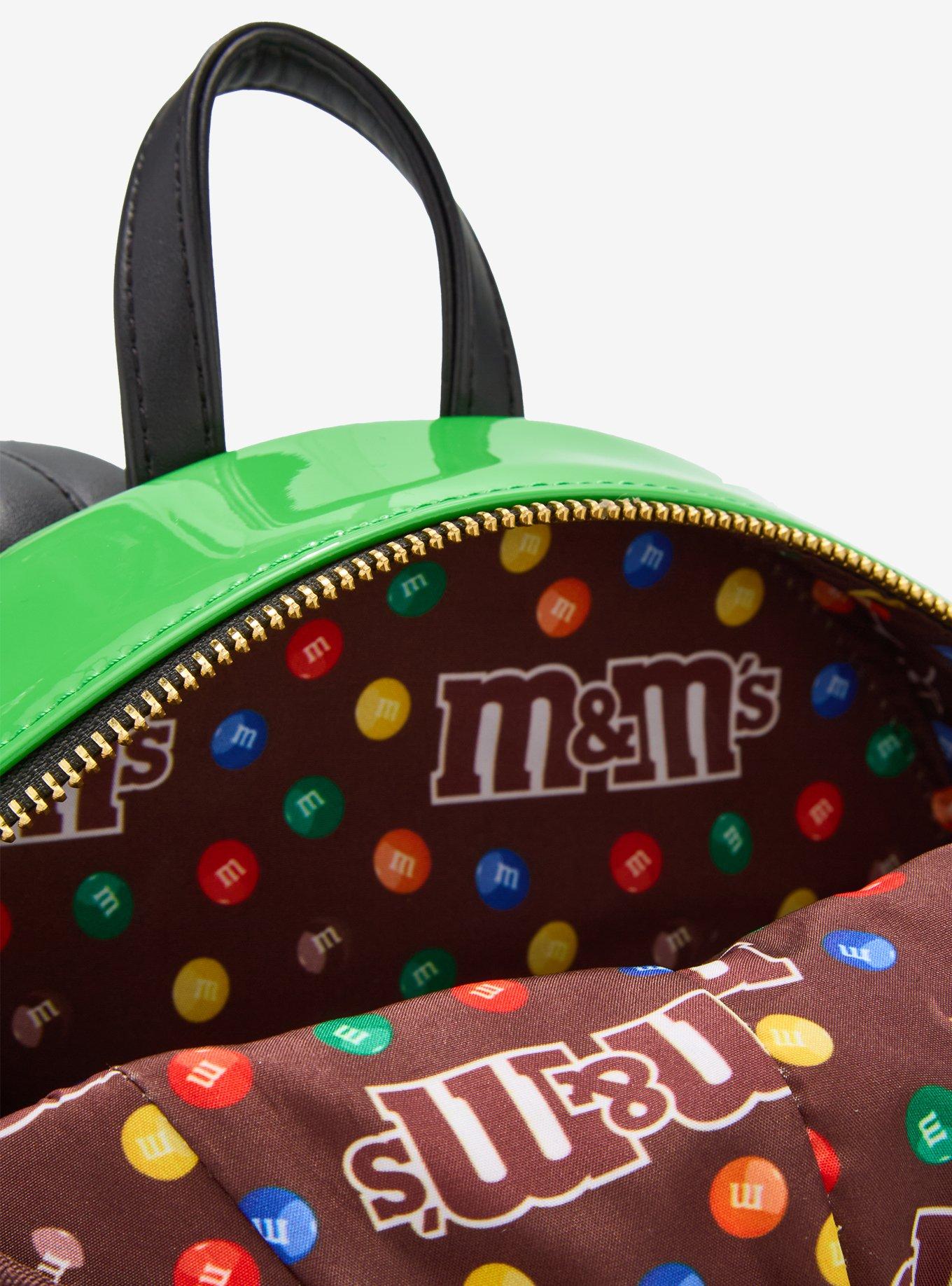 Loungefly M&M's Green M&M Figural Mini Backpack, , alternate