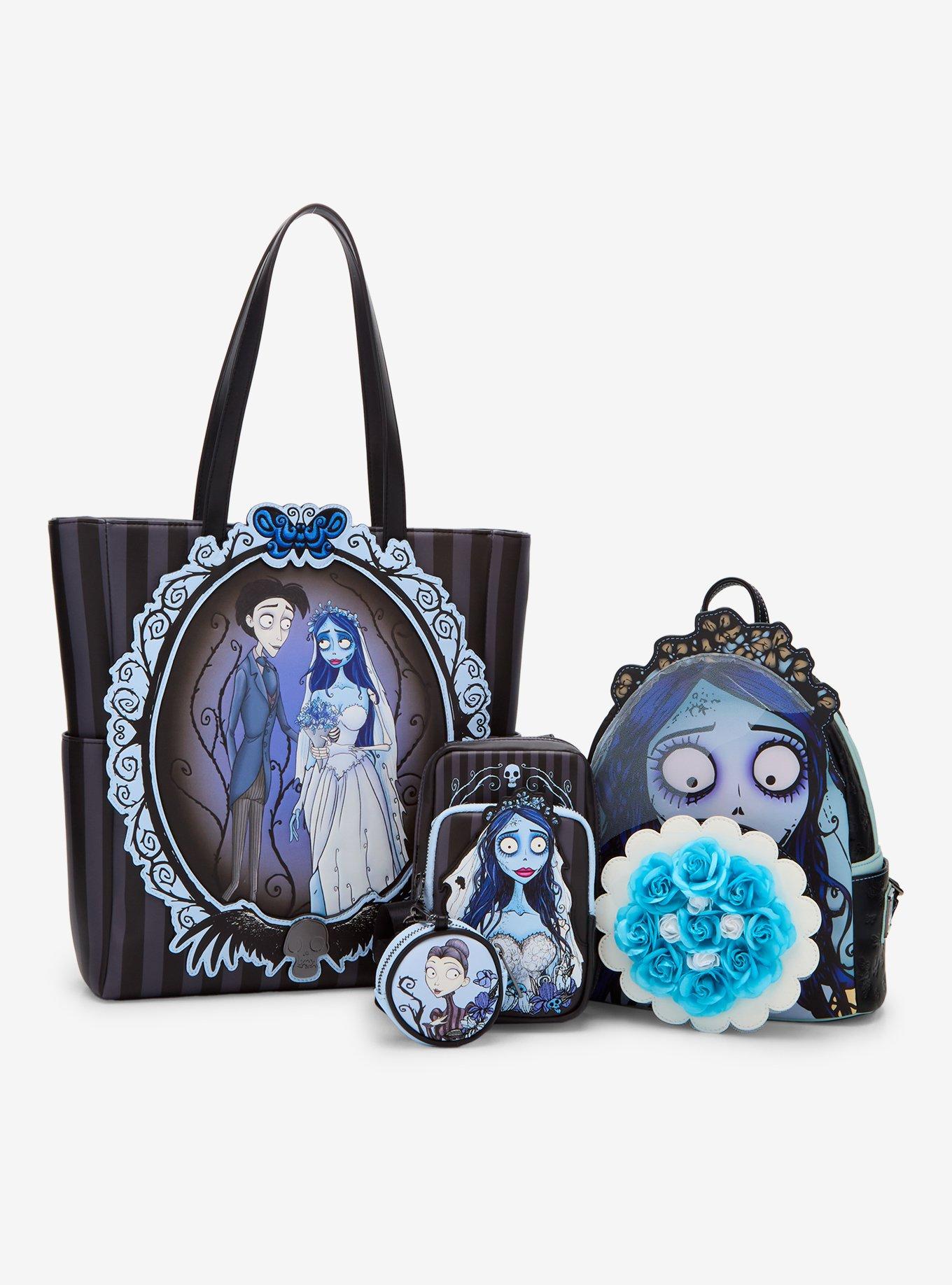 Loungefly Corpse Bride Emily Bouquet Mini Backpack, , alternate