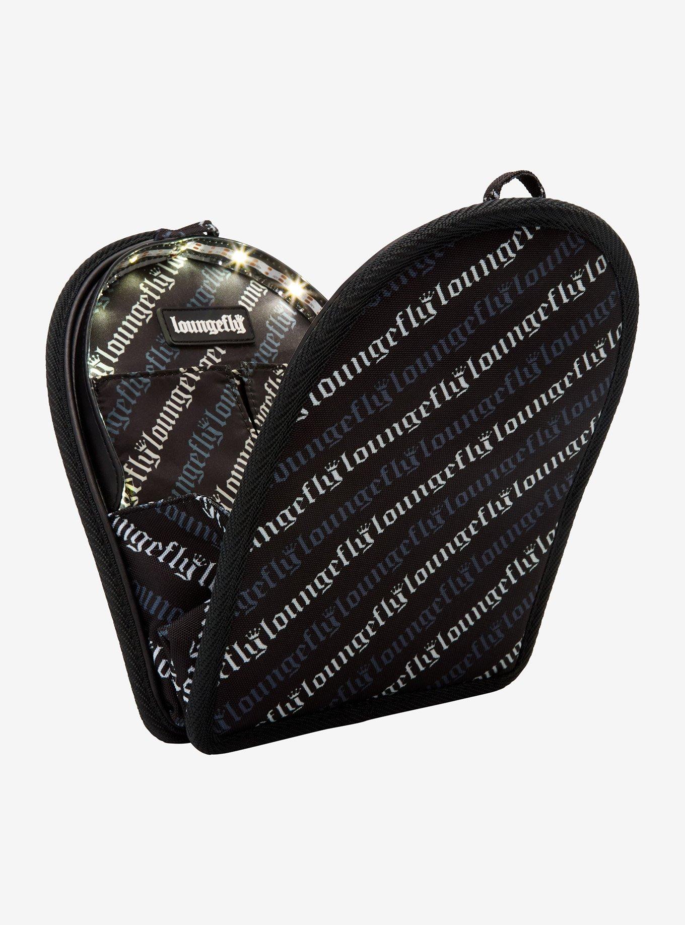 Loungefly Logo Light-Up Mini Backpack Organizer, , alternate