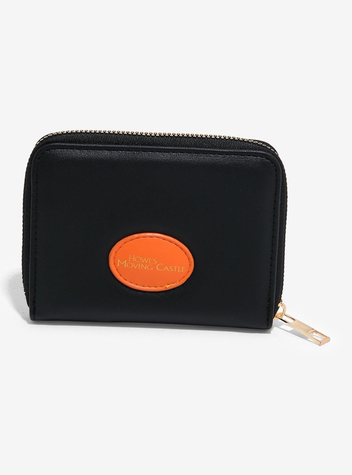 Her Universe Studio Ghibli® Howl's Moving Castle Calcifer Fuzzy Mini Wallet, , hi-res