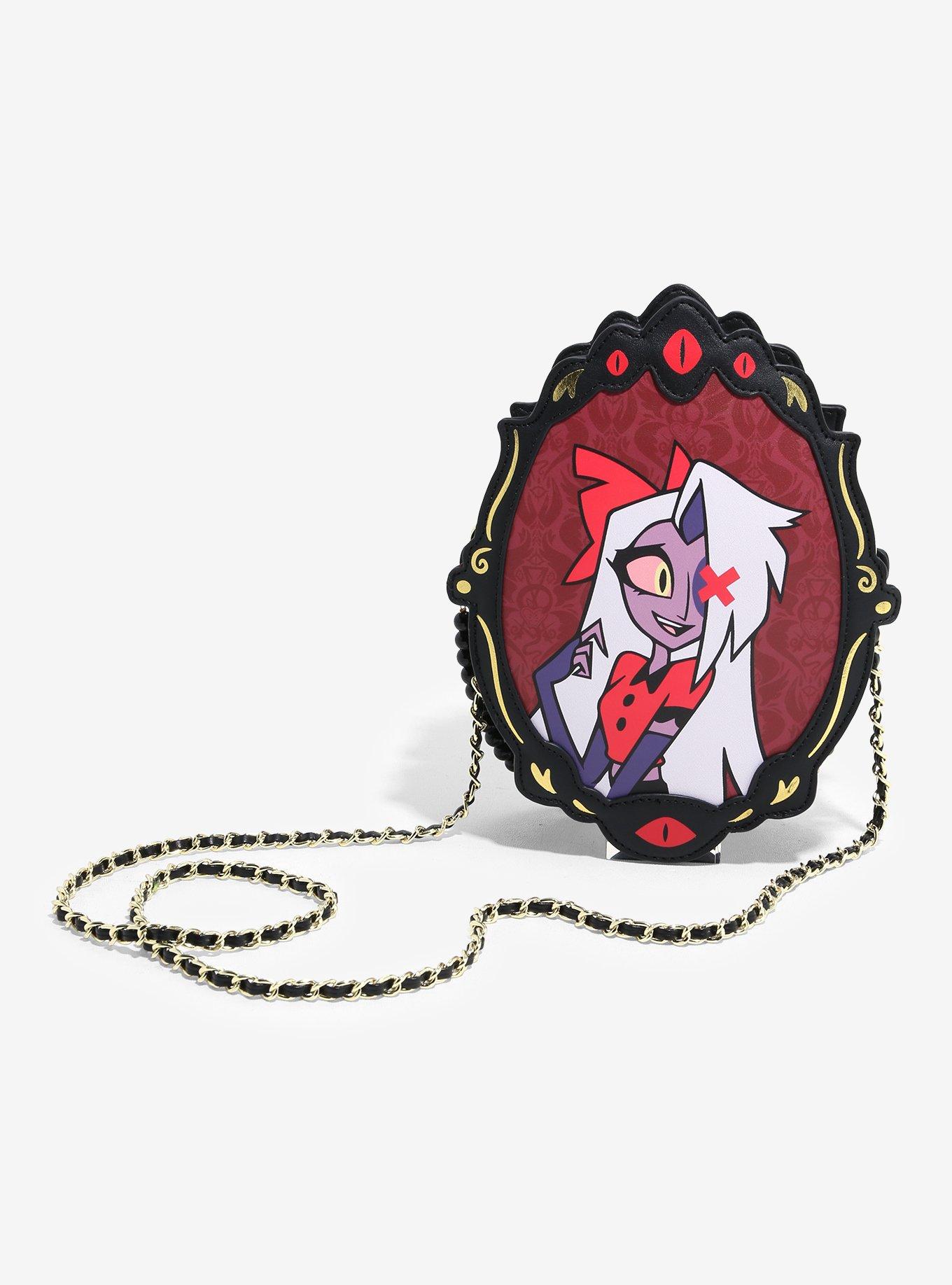 Hazbin Hotel Charlie & Vaggie Double-Sided Crossbody Bag, , hi-res